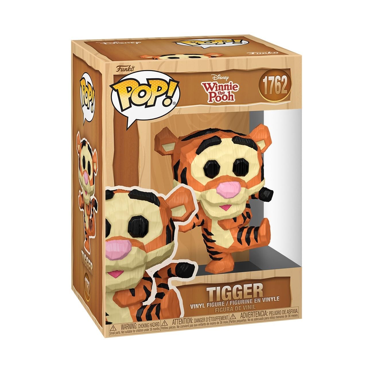 Funko POP! Disney Winnie the Pooh - Tigger (Whittled) Vinyl Figure | 3.75 Inches | Ages 3+ 1
