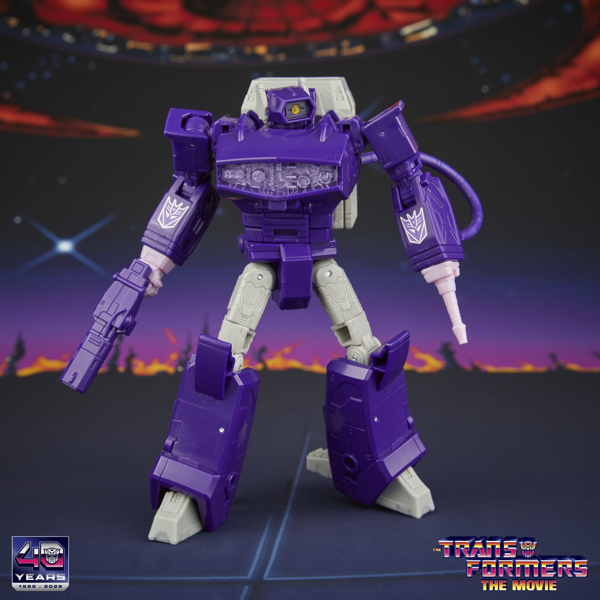 Transformers Studio Series Shockwave Voyager Class Action Figure - 6.5 inches, Ages 8+ 9