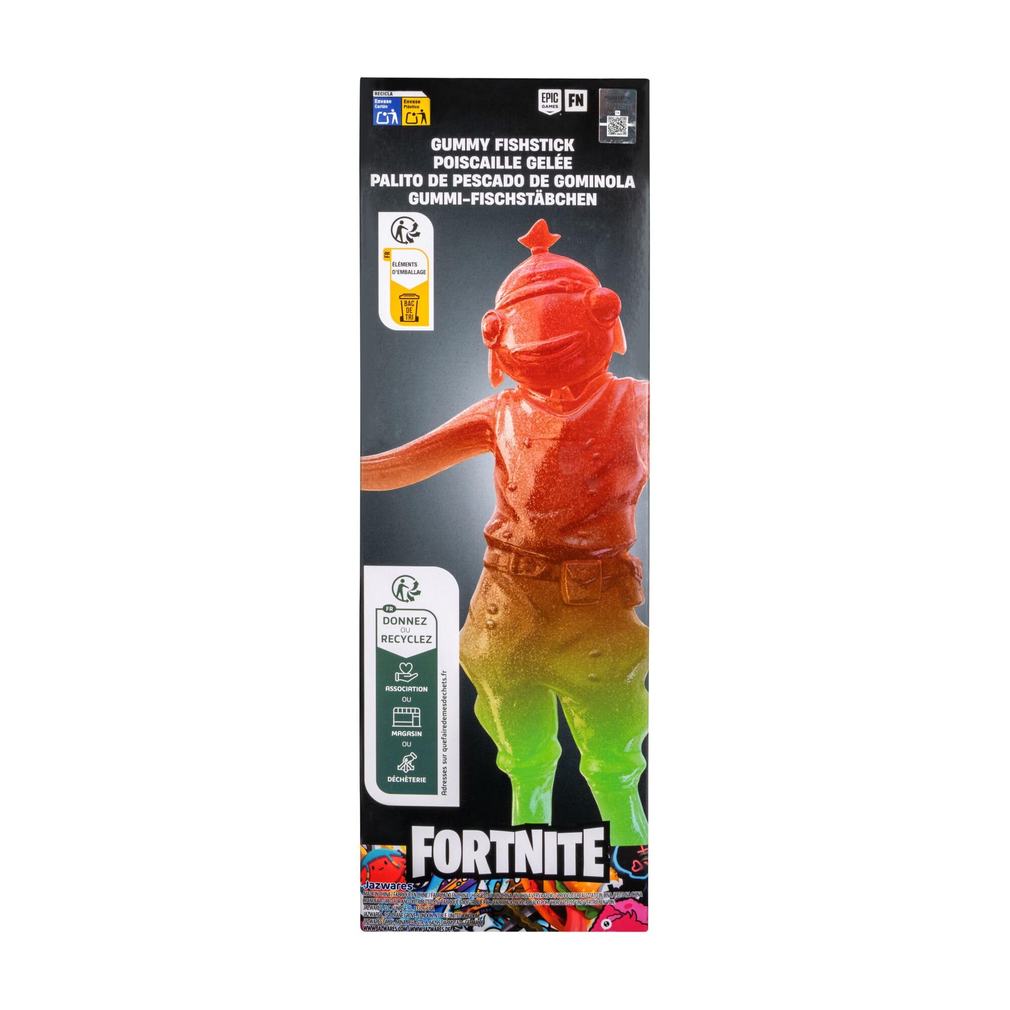 Fortnite Victory Gummy Fishstick Action Figure - 12-Inch, 7 Points of Articulation 5