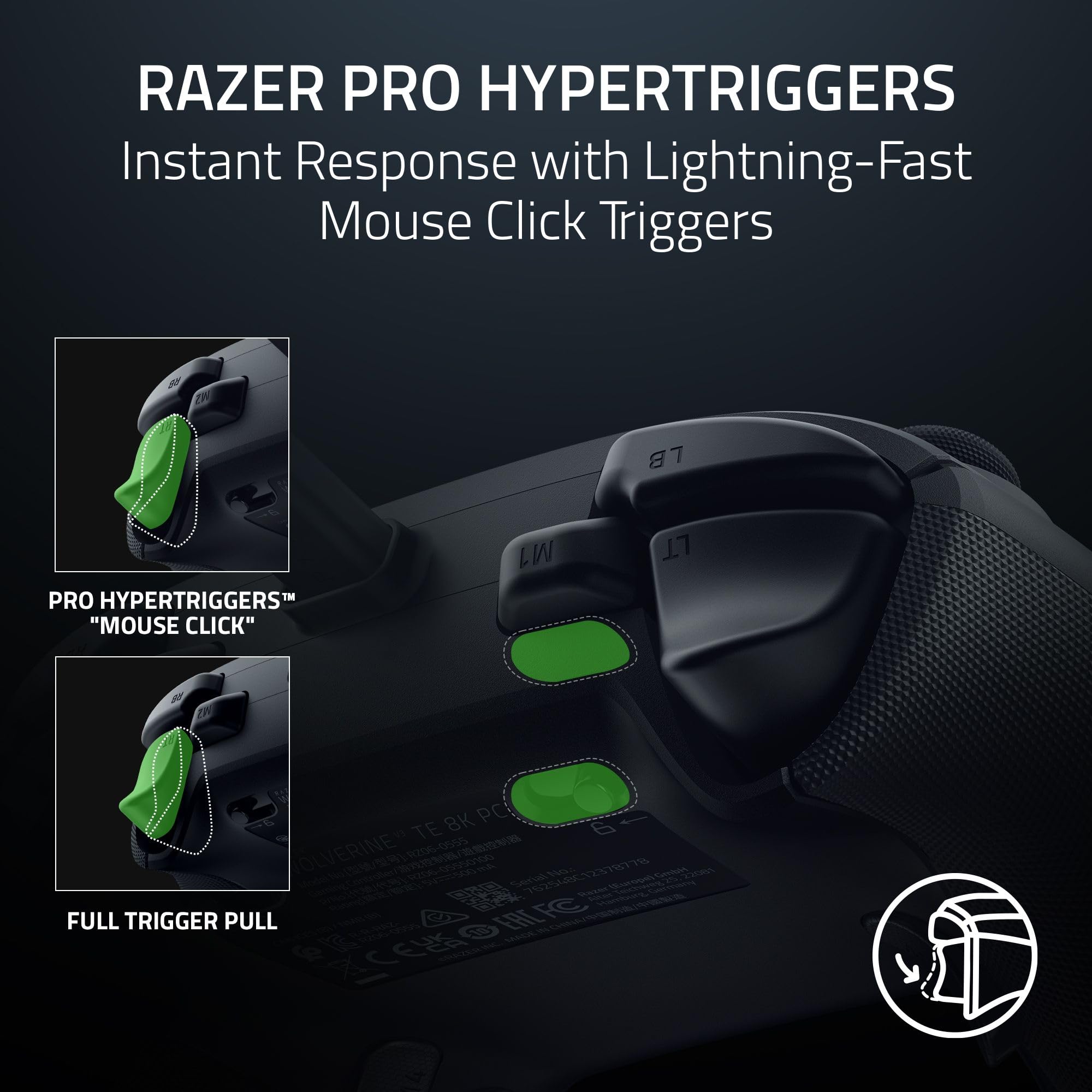 Razer Wolverine V3 Tournament Edition 8K PC - Wired Esports Controller 5
