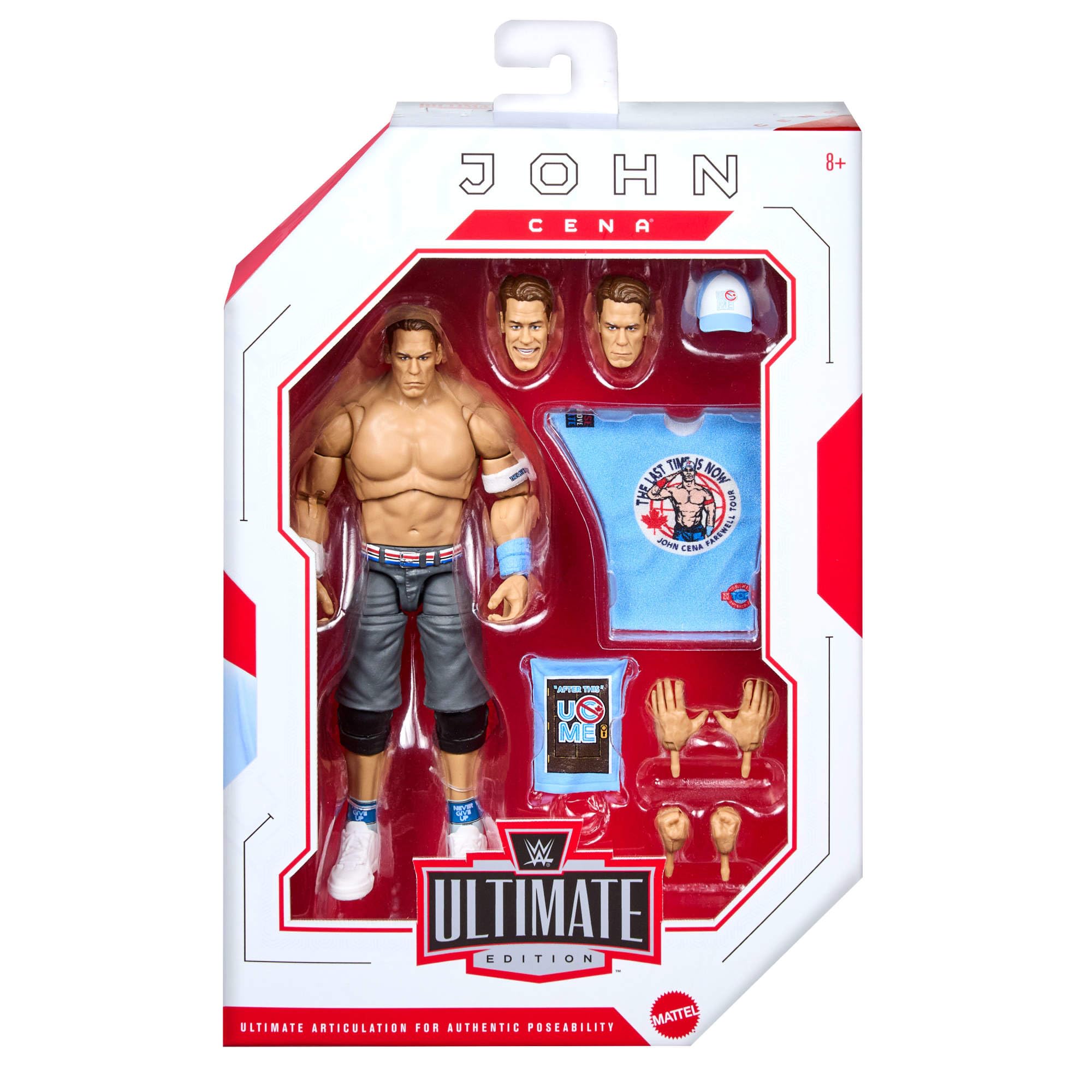 Mattel WWE Ultimate Edition John Cena Action Figure with Accessories | 6-inch Scale | TrueFX 6