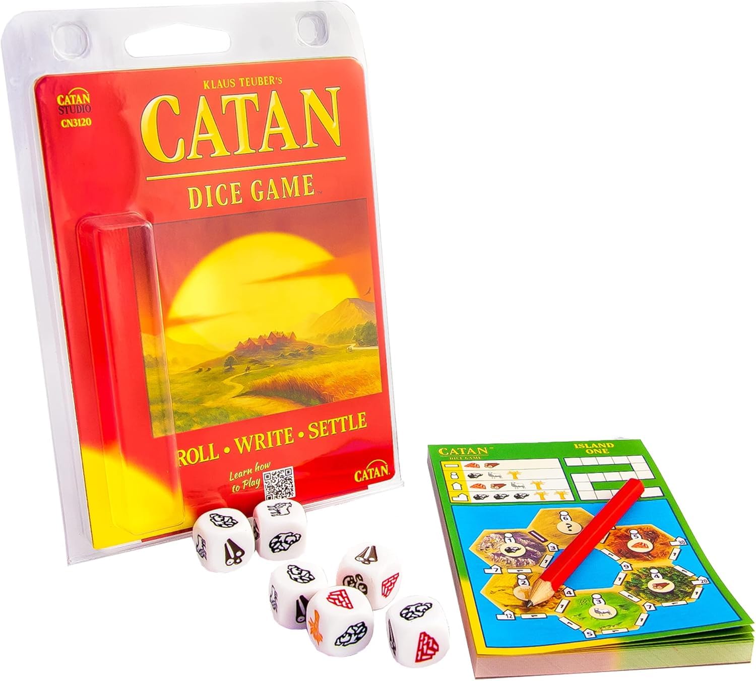CATAN Dice Game - Strategy Board Game | Ages 7+ | 1-4 Players | 15 Min Playtime 2