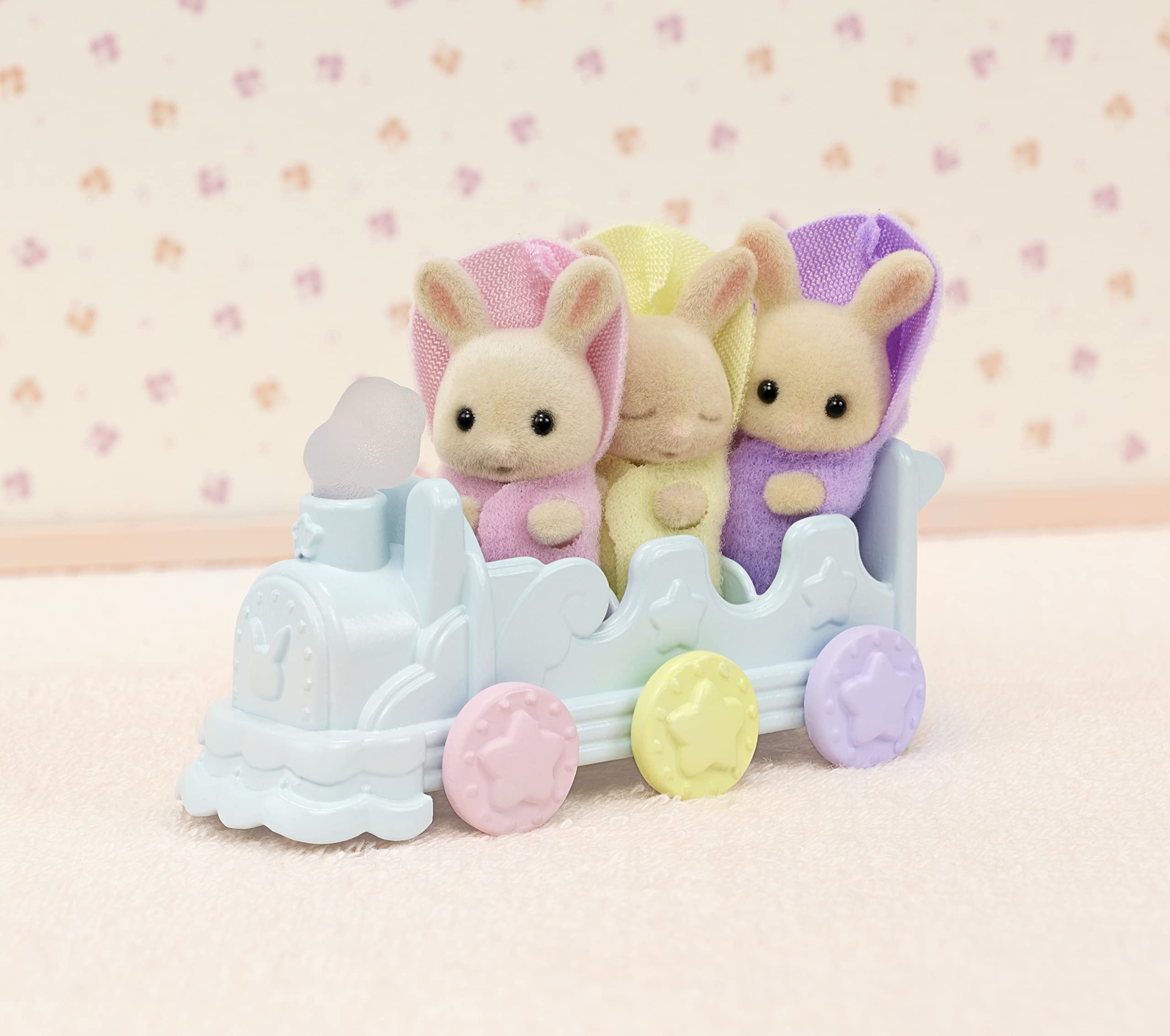 Sylvanian Families 5707 Triplets Baby Bathtime Set - Dollhouse Playsets 4