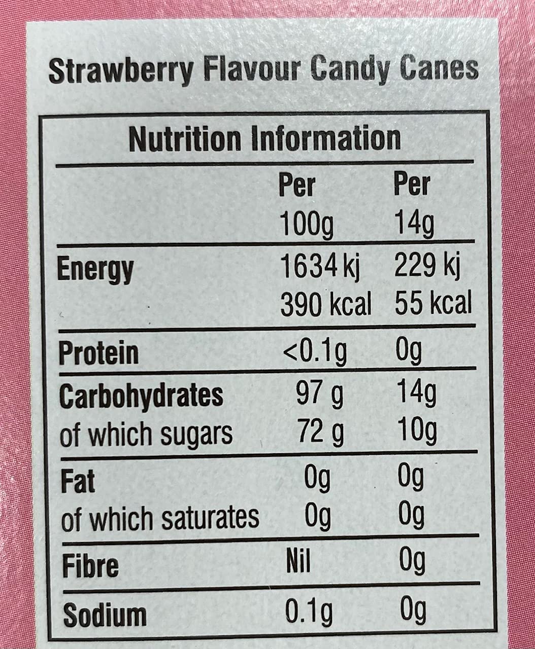 Natural Candy Shop Erdbeer-Zuckerstangen – 12er-Pack 168 g 6