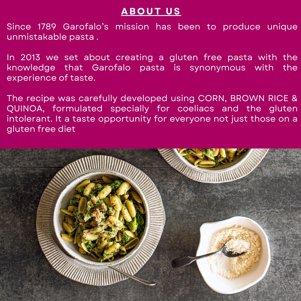 Garofalo Gluten Free Gnocchi Sardi Pasta - Bronze Drawn, Cooks in 12 Min | 400g 5
