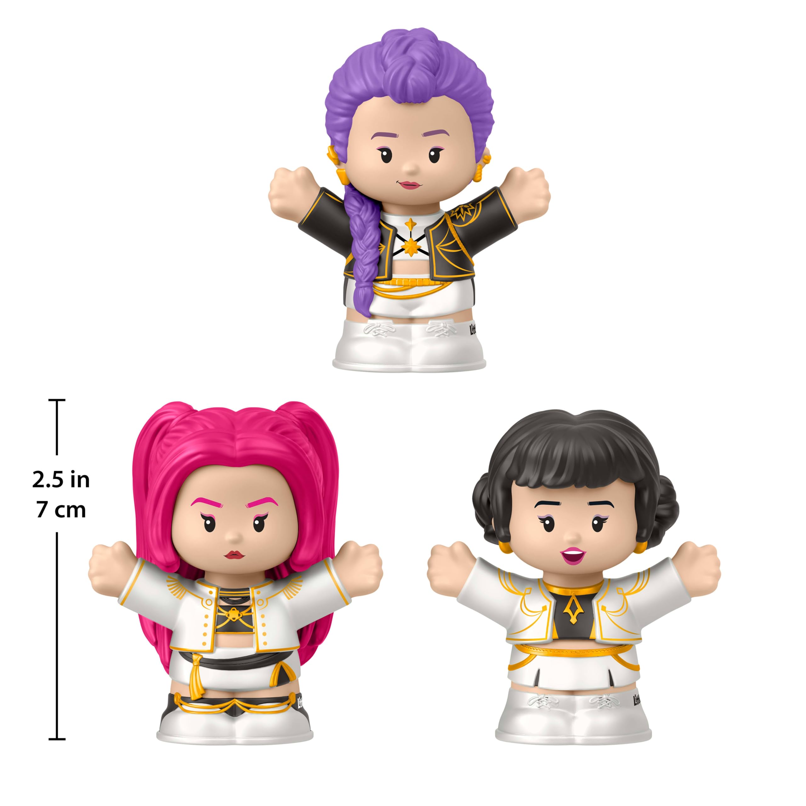 Little People Collector KPop Demon Hunters: HUNTR/X Set - Special Edition | 3 Figures | Ages 8+ 6