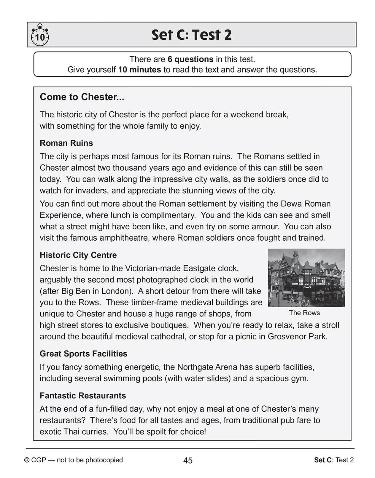 CGP KS2 English SAT Buster 10-Minute Tests: Reading - Book 1 | Ages 10-11 | Paperback 5