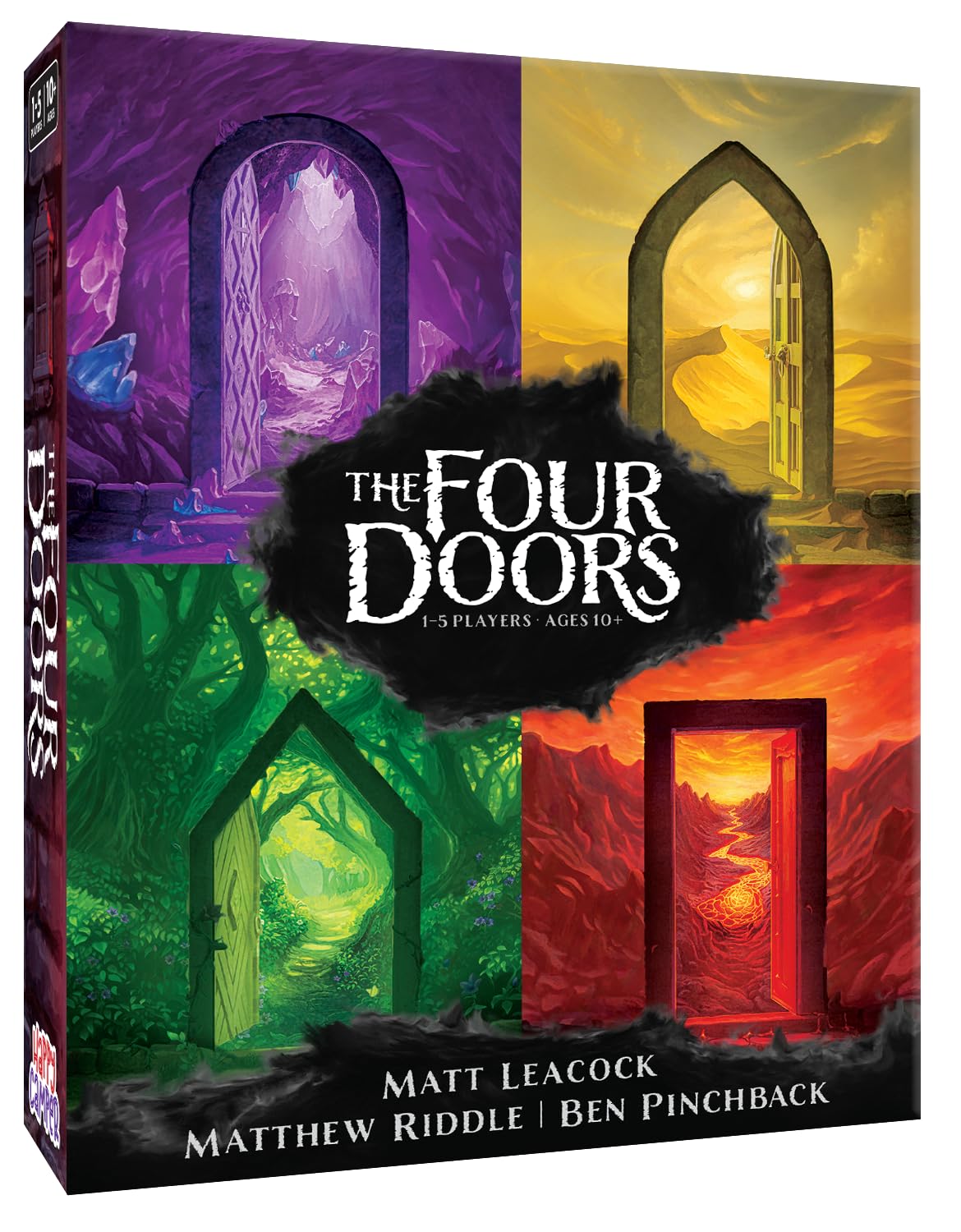 Happy Camper The Four Doors Cooperative Travel Game | Unisex Adult | Ages 10+