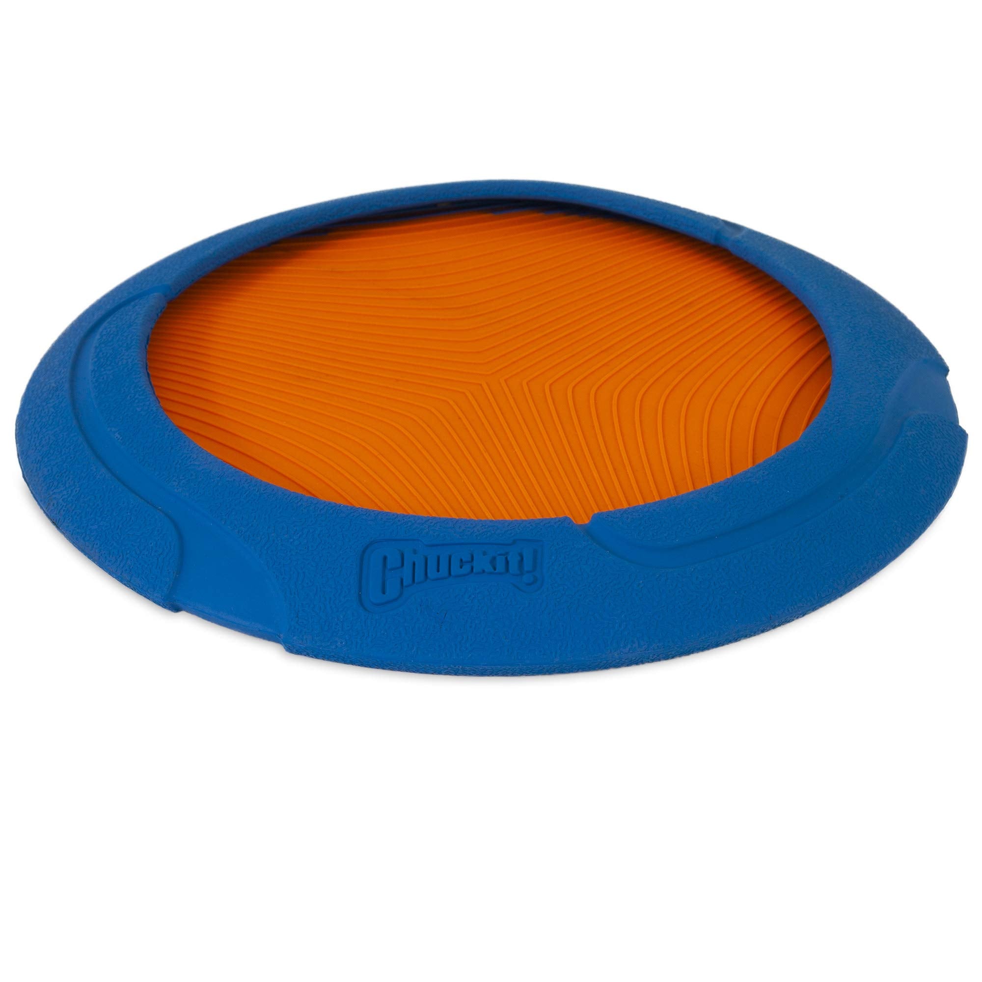 Chuckit! Ultra Flight Frisbee - Extended Distance & Floatability | Natural Rubber | Blue 5