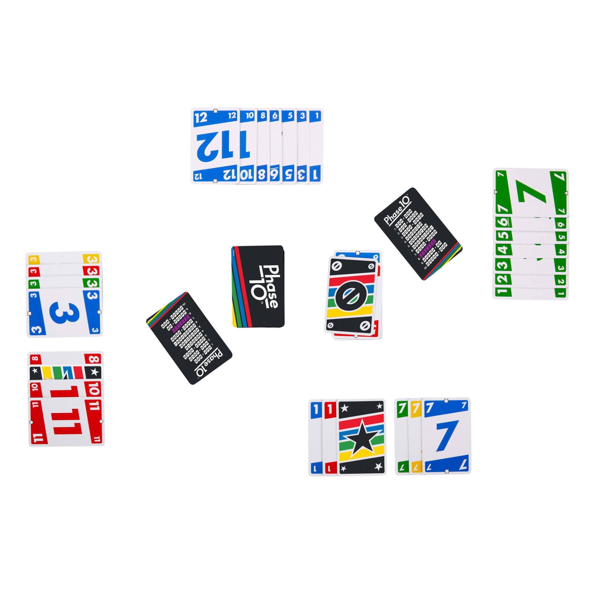 Phase 10 Card Game - Rummy-like Game with 10 Phases | 108 Cards | Ages 7+ | 2-6 Players 5