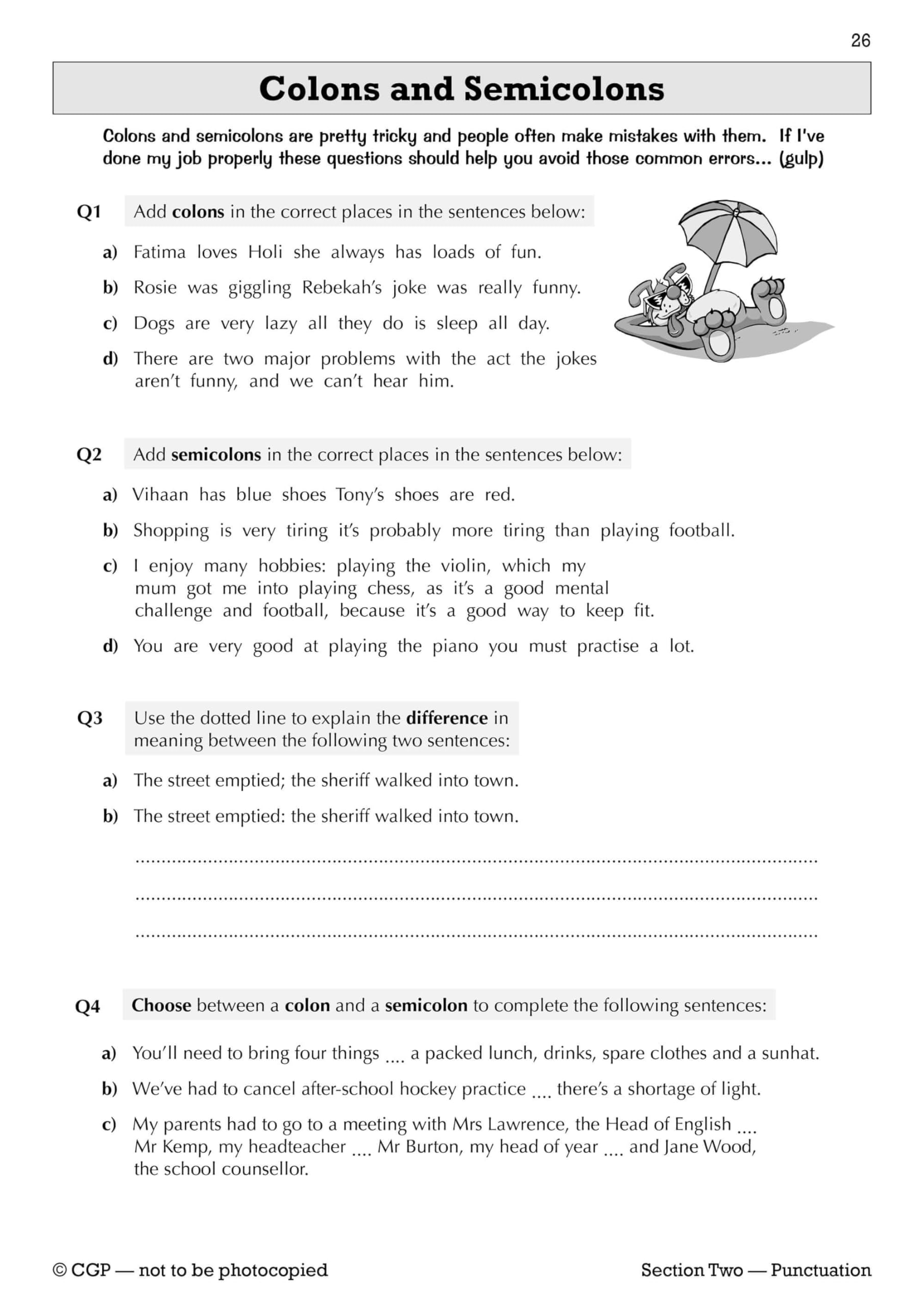 CGP Spelling, Punctuation and Grammar for KS3 - Workbook (with answers) | Paperback | Reading Age 11-14 4