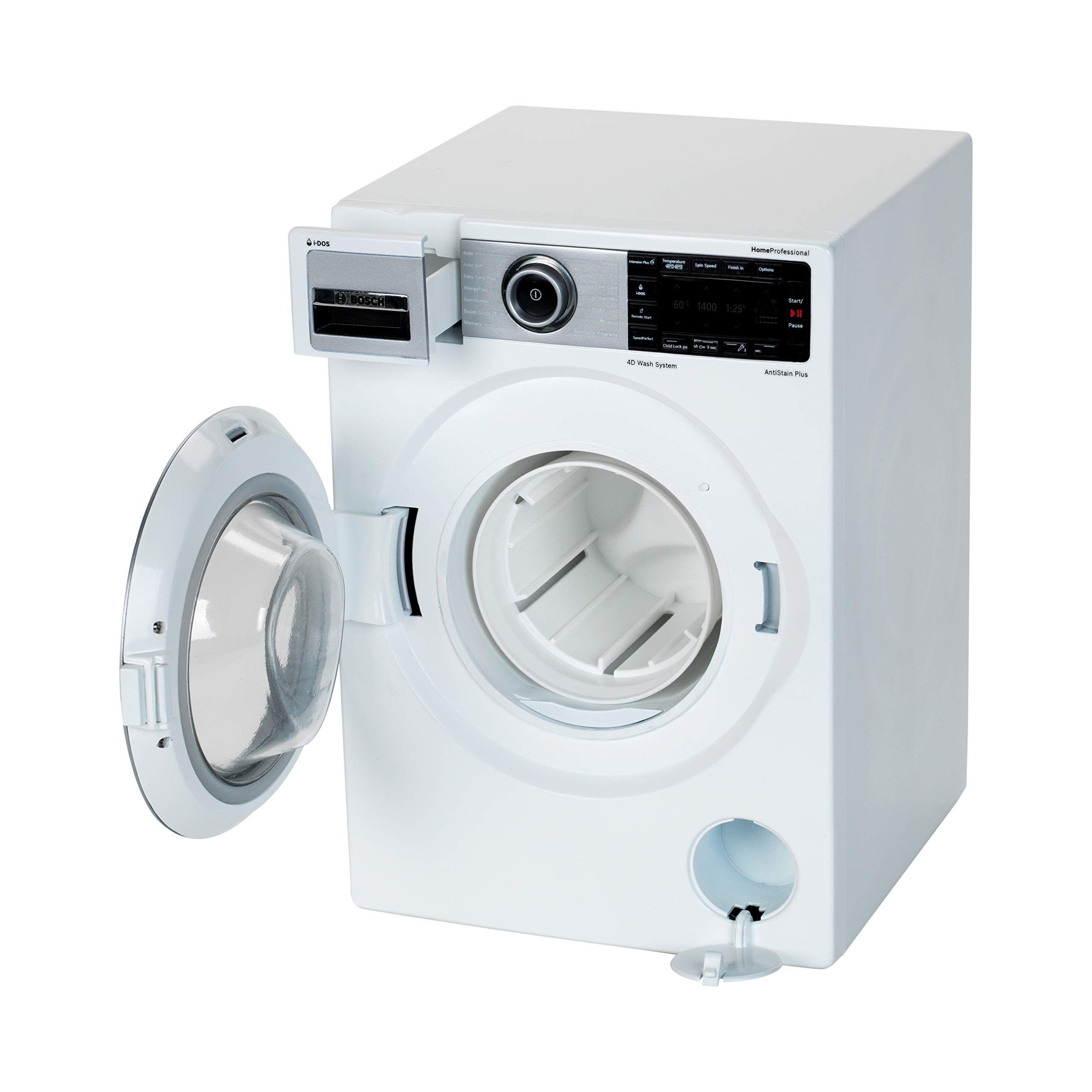 Theo Klein 9213 Bosch Washing Machine - Functional Pretend Play Toy for Ages 3+ 4