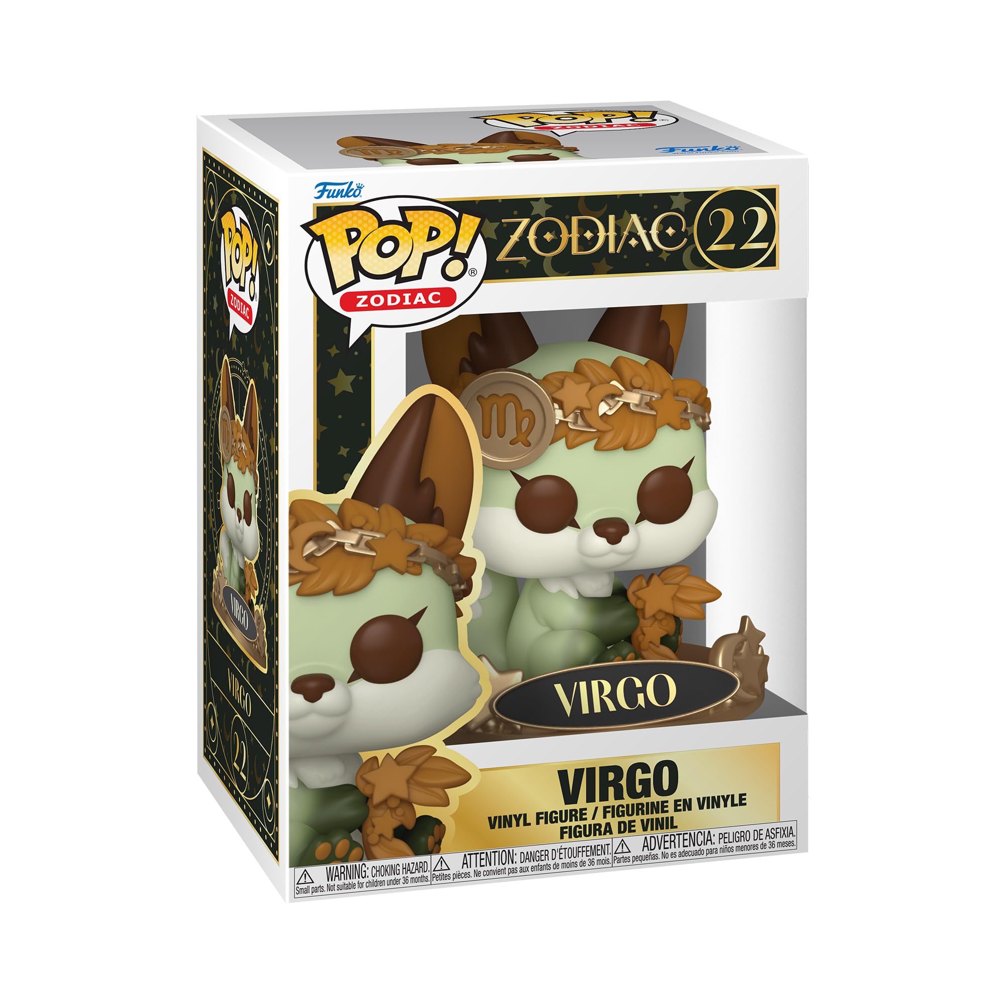 Funko POP! Zodiac Virgo - Astrology Star Sign Vinyl Figure | Approx. 3.75 inches | Multicolor 1