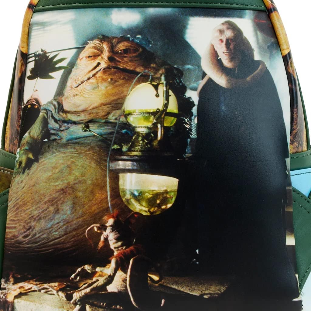 Loungefly Star Wars Return of the Jedi Mini-Rucksack (Grün) 4