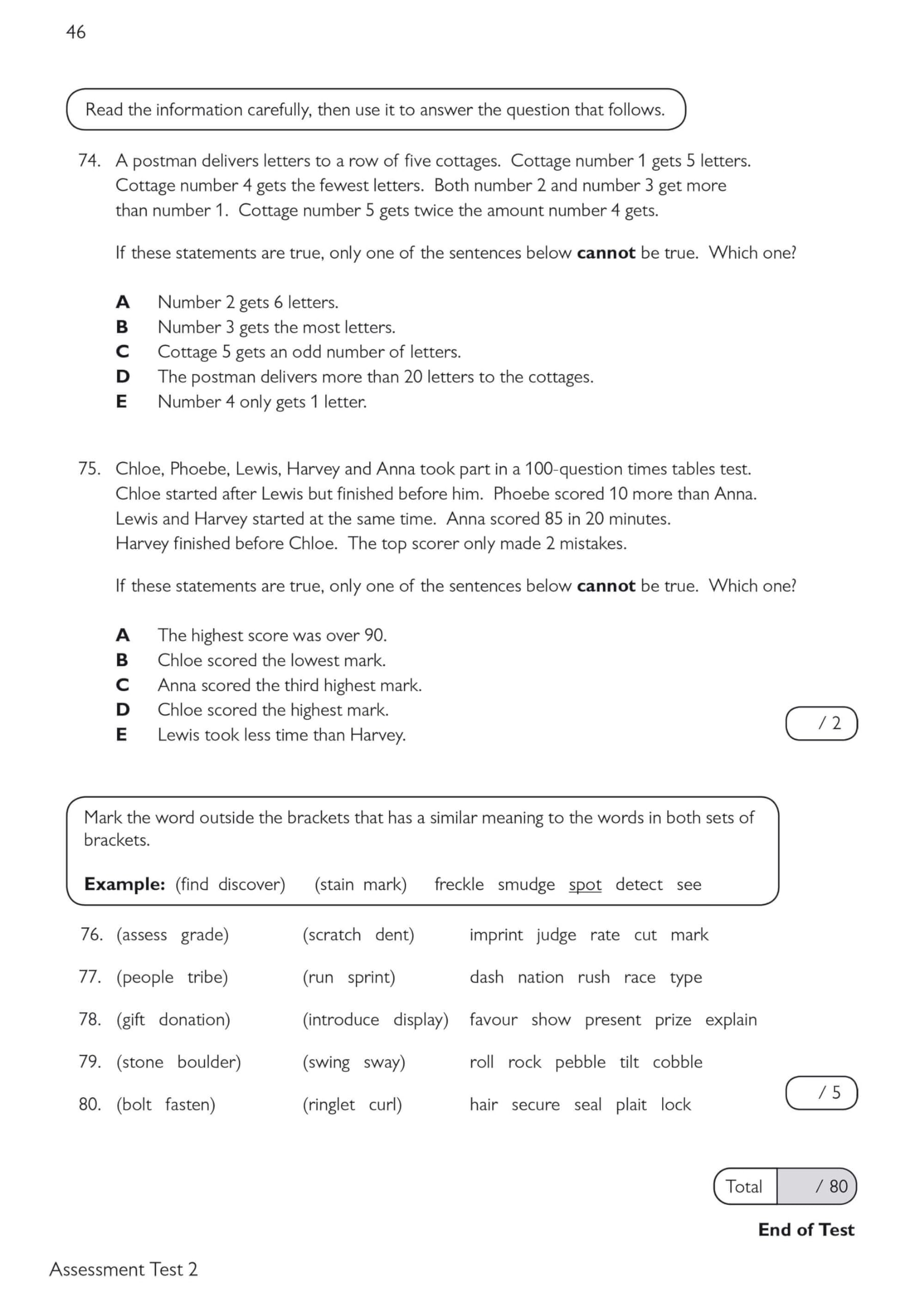 CGP 11+ GL Verbal Reasoning Practice Book & Assessment Tests - Ages 10-11 | New Edition 7