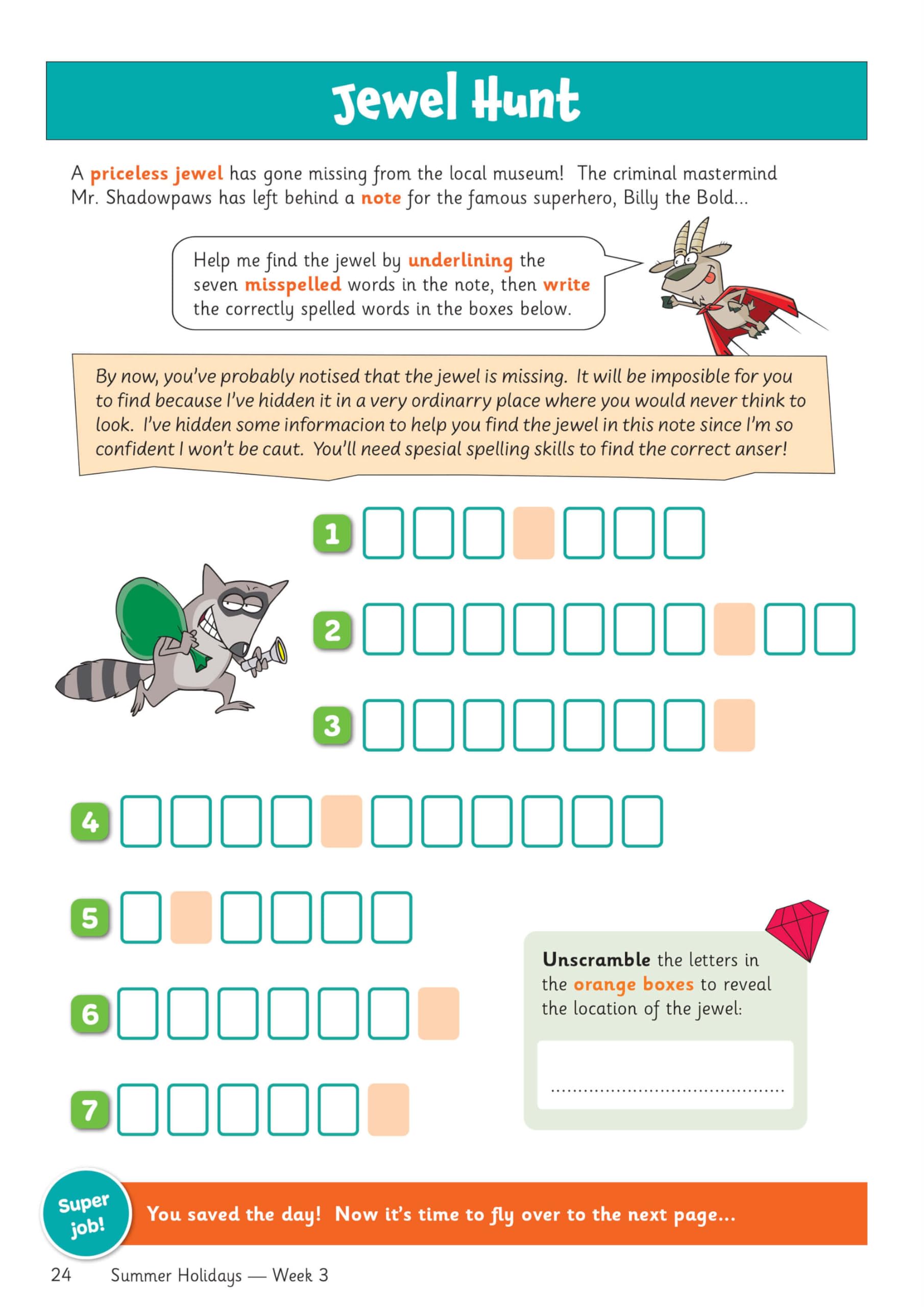 CGP Summer Holidays Activity Workbook - Year 4 to Year 5 Transition | Paperback | English 6