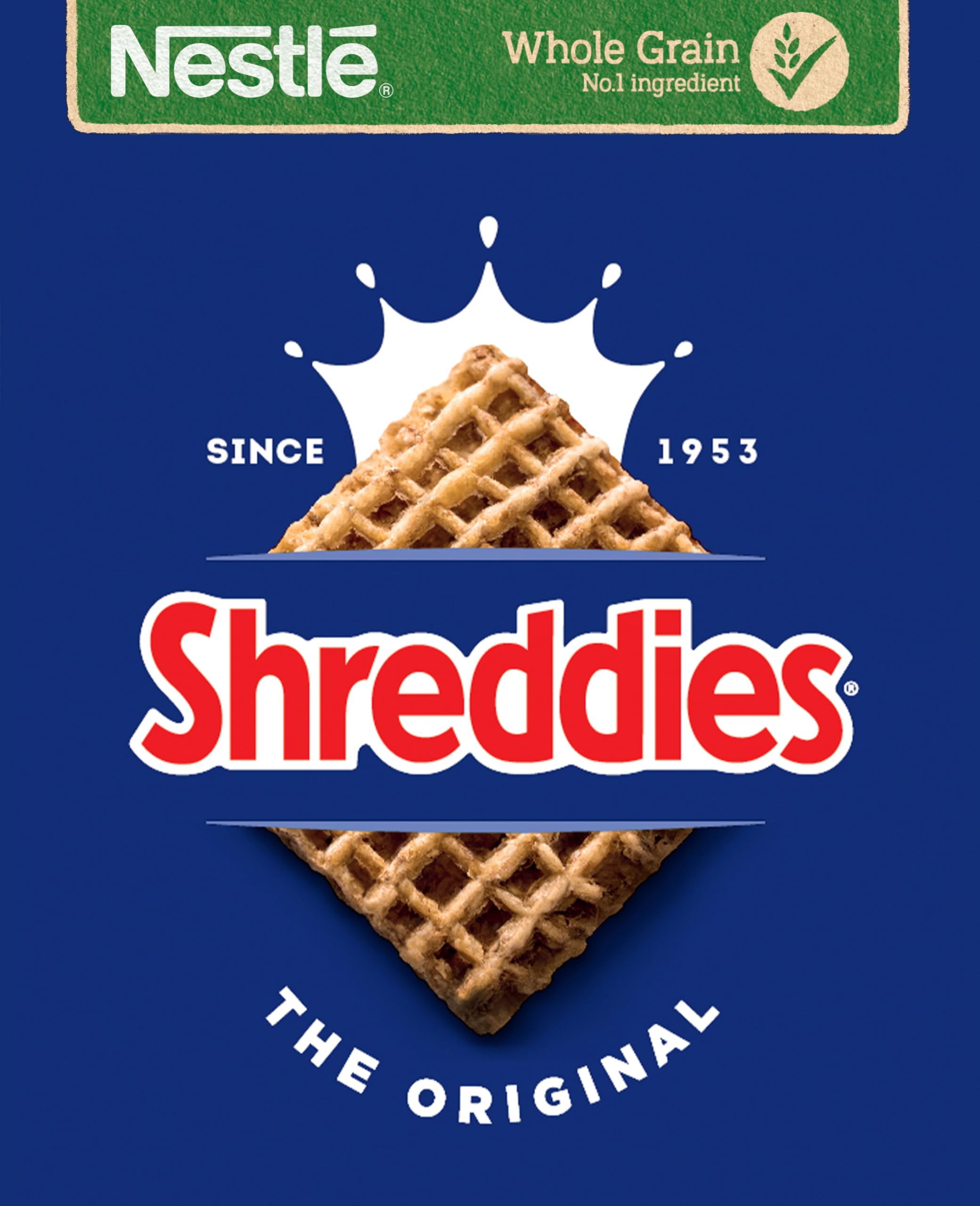 Nestlé Shreddies Original Cereal 390 g – Ballaststoffreich, angereichert mit Vitaminen und Eisen