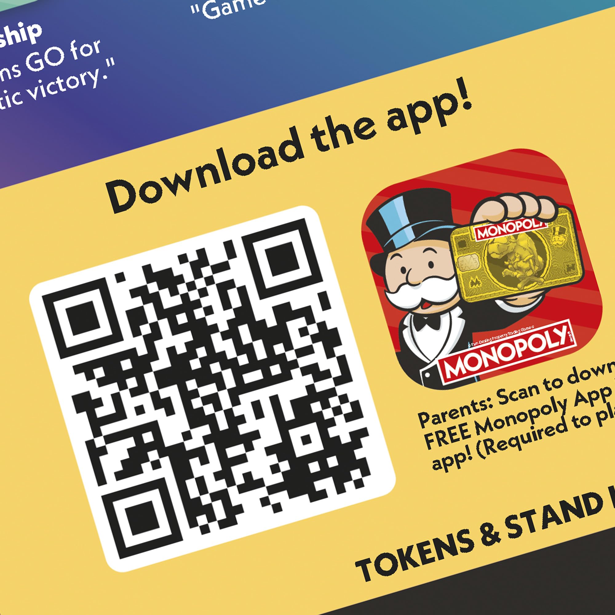 Hasbro Gaming Monopoly App Banking Board Game - English Version | Ages 8+ | 2-6 Players 8