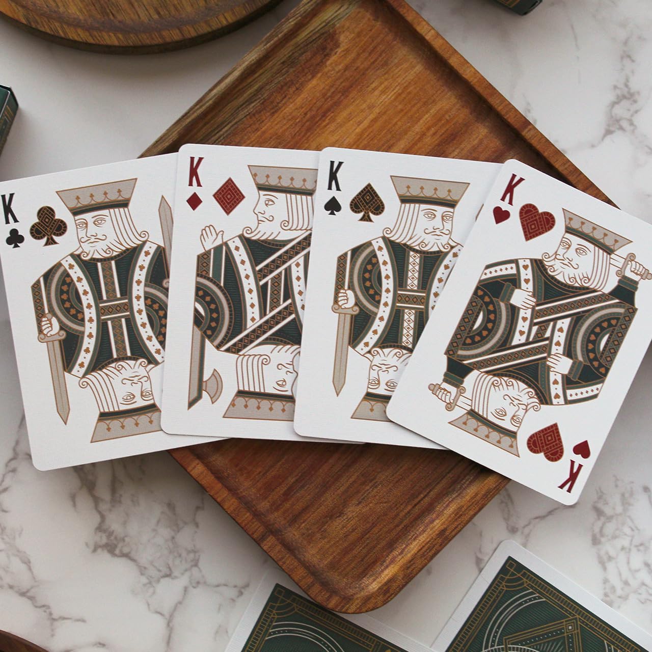 Bicycle Byzantine Playing Cards - Custom Court Cards | Air Cushion Finish | Made in USA 7