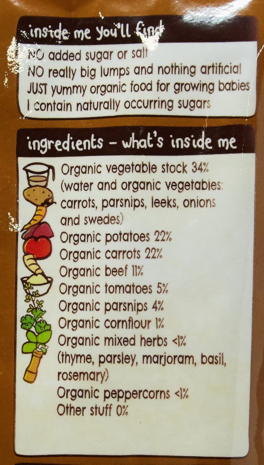 Ella's Kitchen Bio-Rindfleischeintopf mit Kartoffeln, wunderbar tragfähig, 190 g 4
