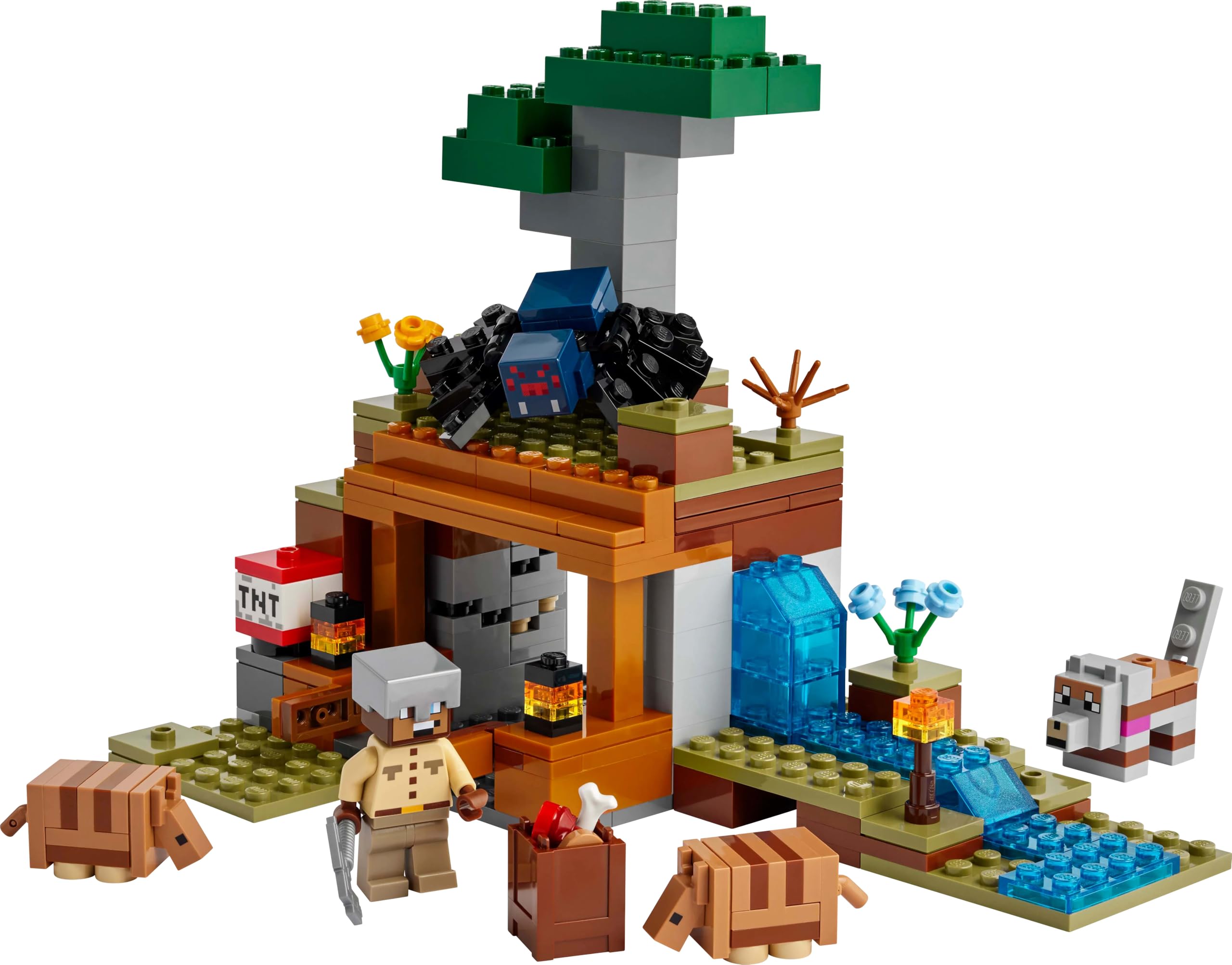 LEGO Minecraft The Armadillo Mine Expedition 21269 - Building Set for Kids 8+ 4