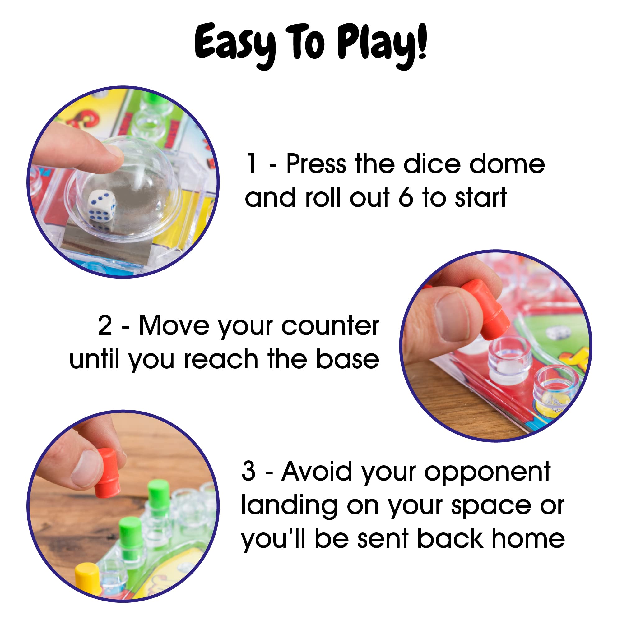 Toyrific Click and Jump Frustration Classic Edition Board Game | 2-4 Players | Ages 4+ 6
