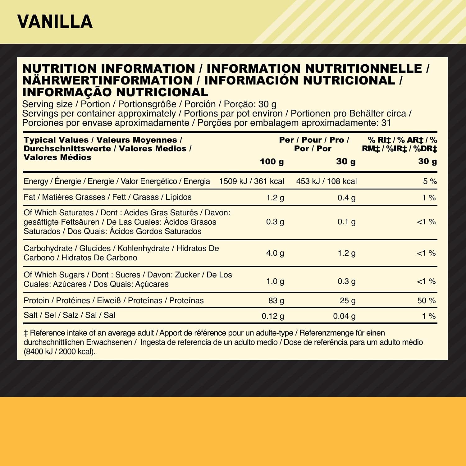 Optimum Nutrition Gold Standard 100 % Isolate Whey Proteinpulver – Proteinreiche Fitnessunterstützung 9