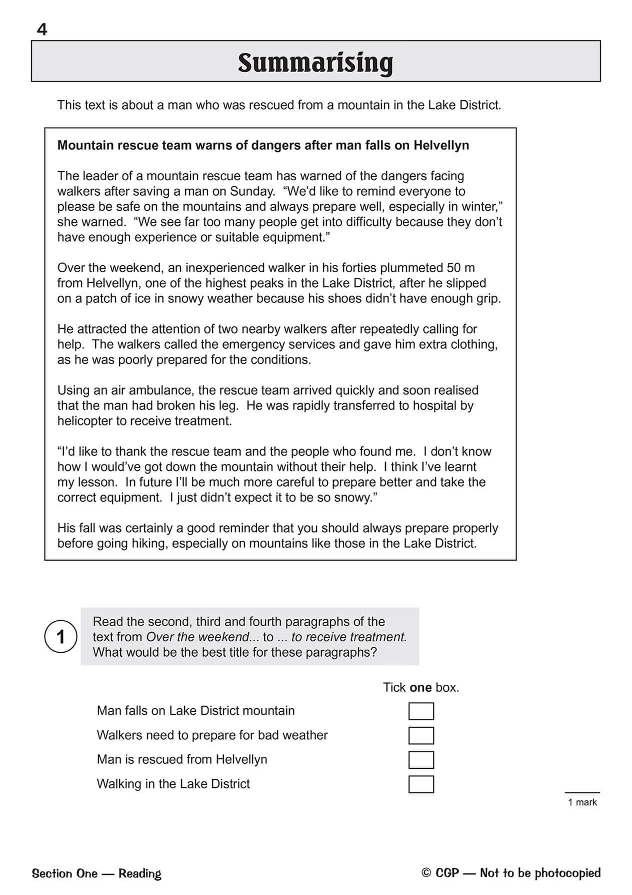 CGP KS2 English SATS Question Book - Ages 10-11 | Year 6 Practice Questions | Paperback 5