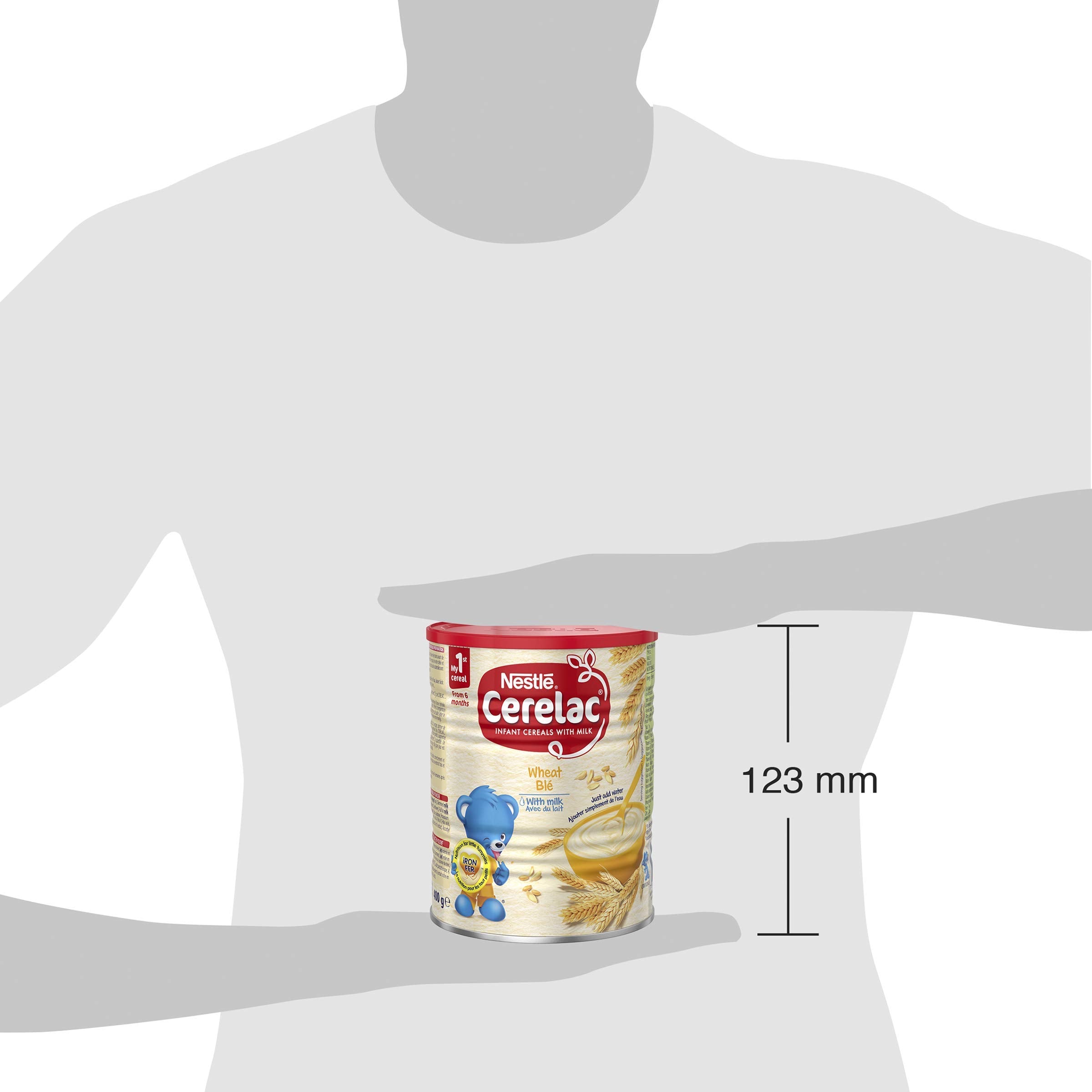 Cerelac Wheat Infant Cereal with Milk - Suitable from 6 Months+ | 400g 4