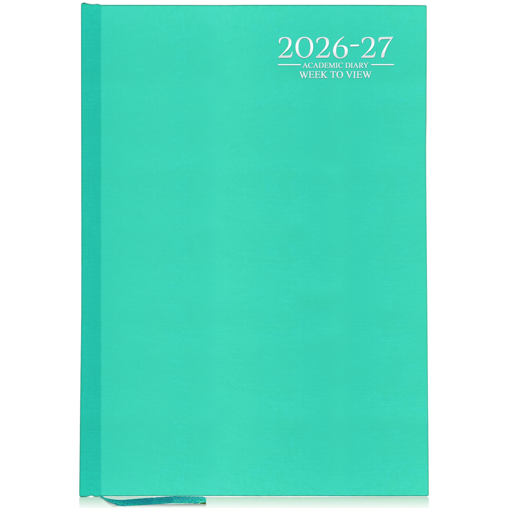 G4GADGET 2026-2027 Academic Diary - A5 Week To View, Teal Hardback