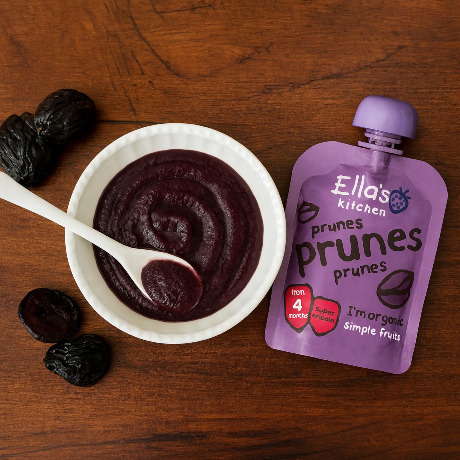 Ella's Kitchen - First Taste Pflaumen 70g (7er-Packung) 4