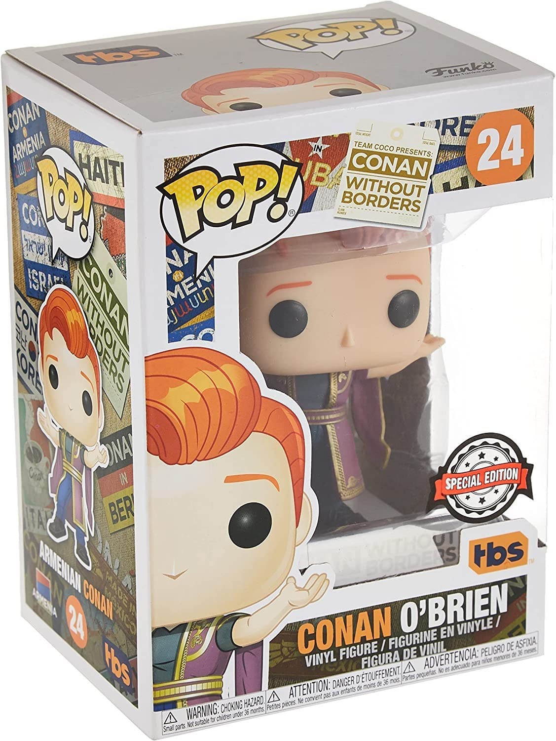 Conan ohne Grenzen Conan O'Brien Exclu Funko 34930 Pop! Vinyl #24