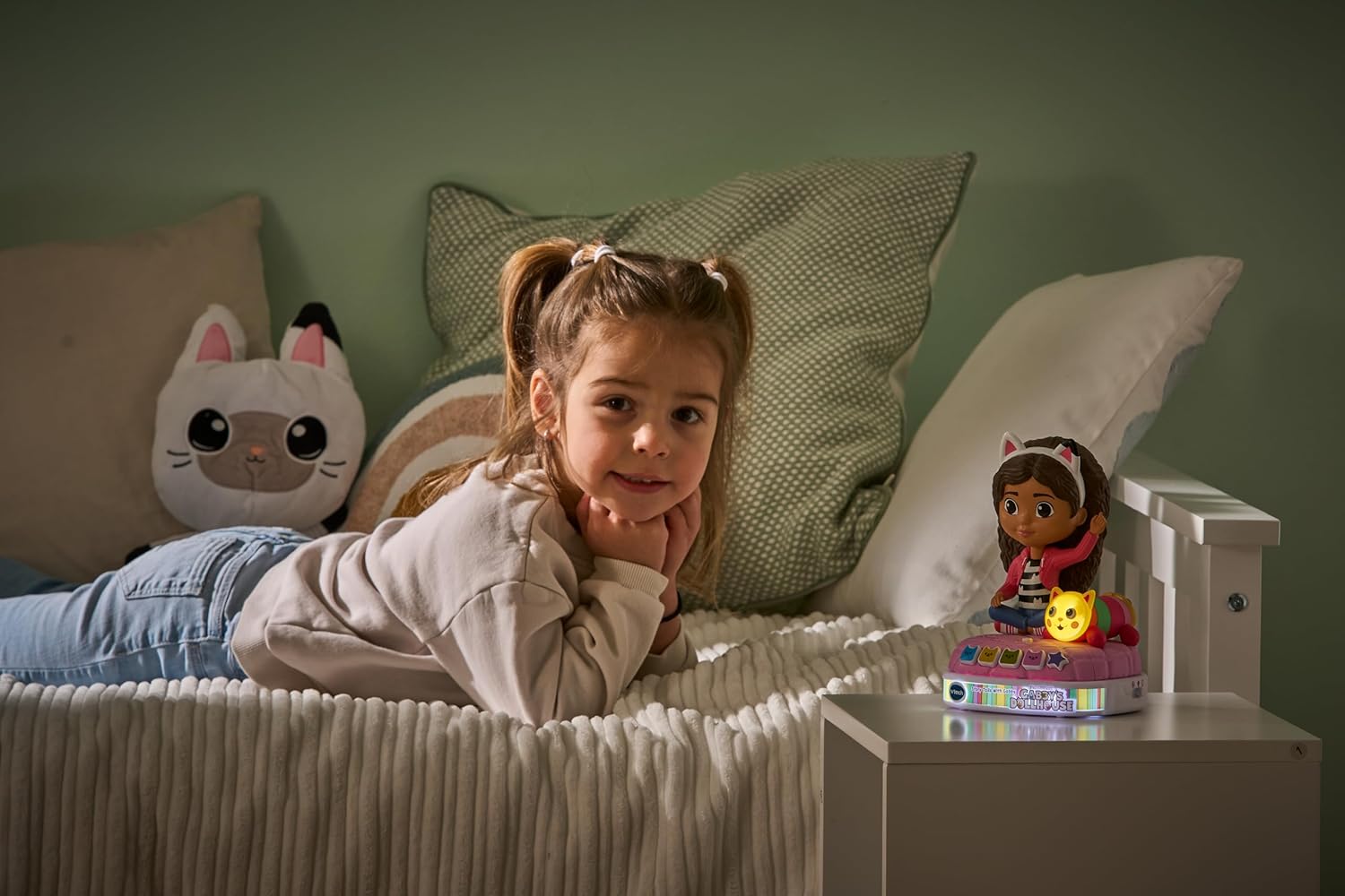 VTech Gabby's Dollhouse Story Tails with Gabby - Interactive Storyteller Toy for Ages 3+ 3
