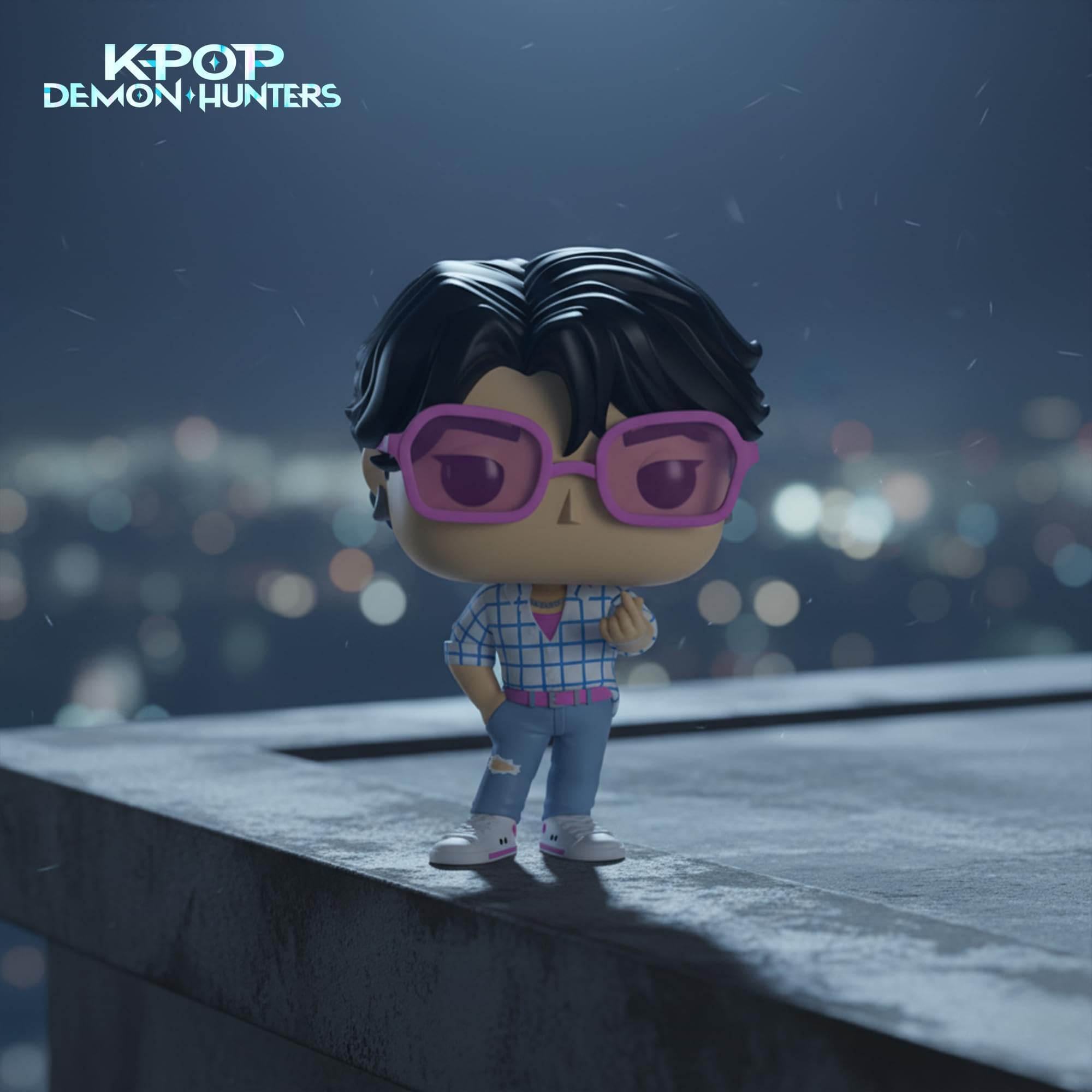 Funko Pop! Animation: KPop Demon Hunters - Jinu Vinyl Figure | Approx. 3.75 Inches | Limited Chase Variant Available