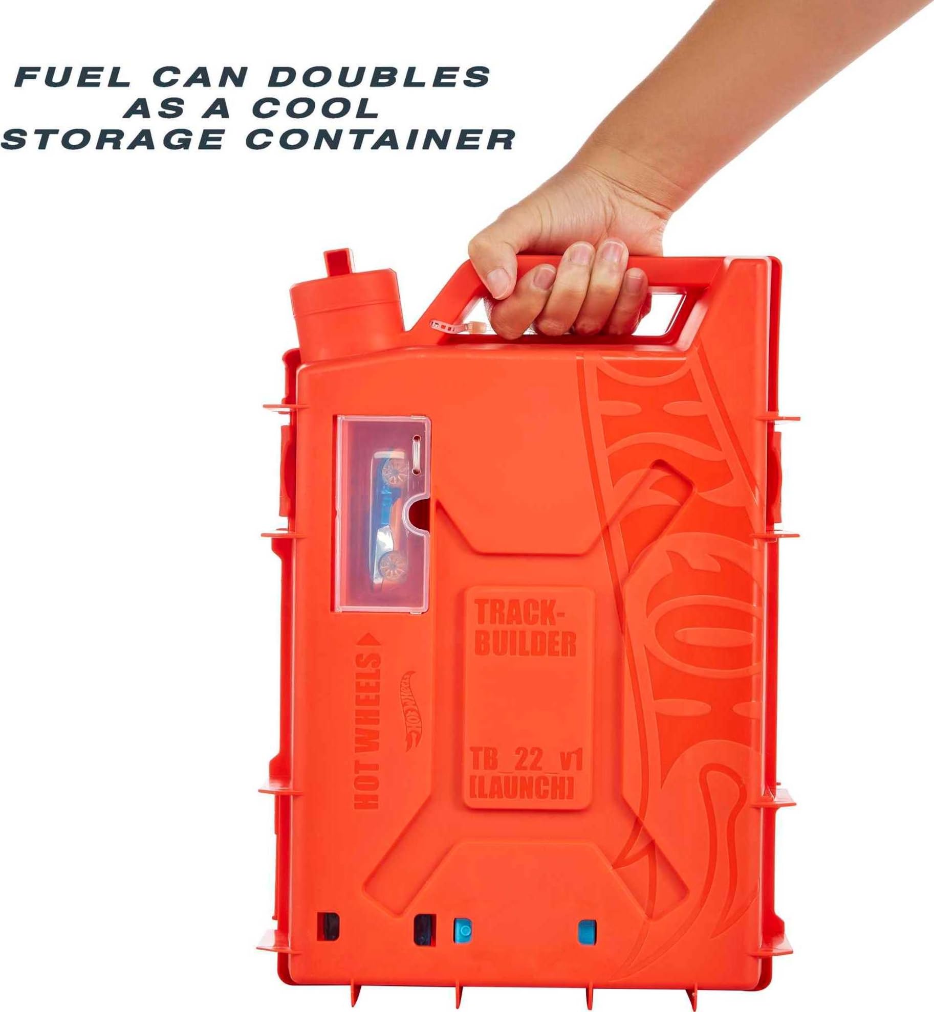Hot Wheels Track Builder Unlimited Fuel Can Stunt Box | Includes 1 Vehicle | Ages 6+ | Model HDX78 6