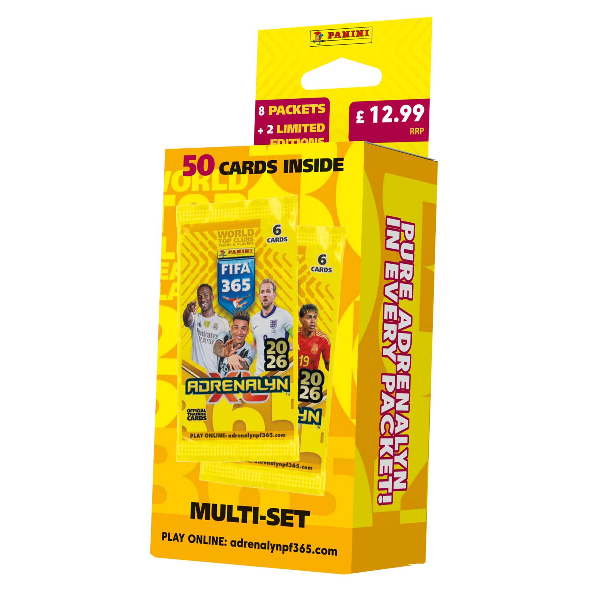 Panini FIFA 365 Adrenalyn XL 2026 Trading Cards - Multiset Booster Pack