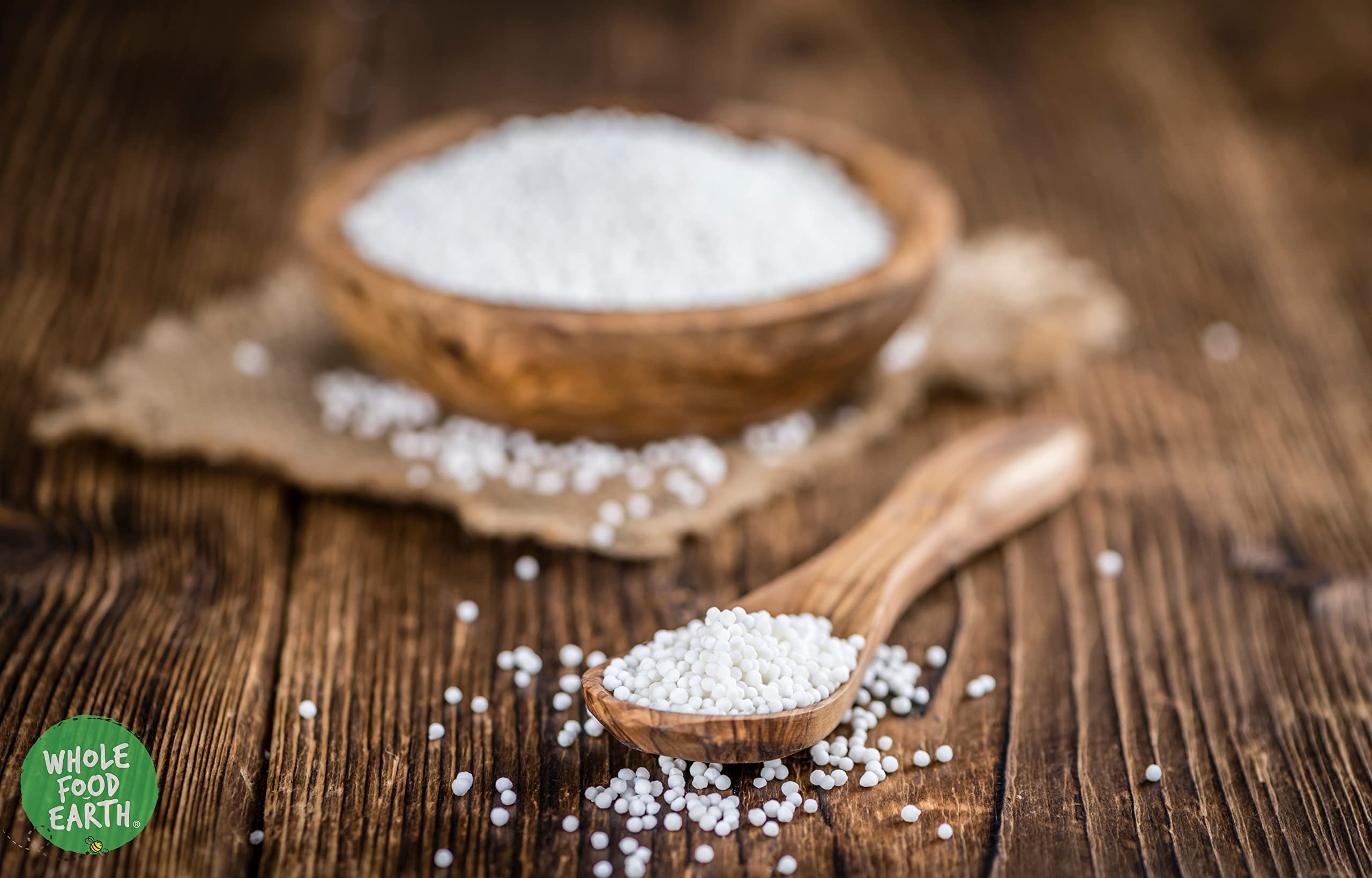 Wholefood Earth Tapioca Seed Pearl - 1 kg | GMO Free | Vegan Friendly