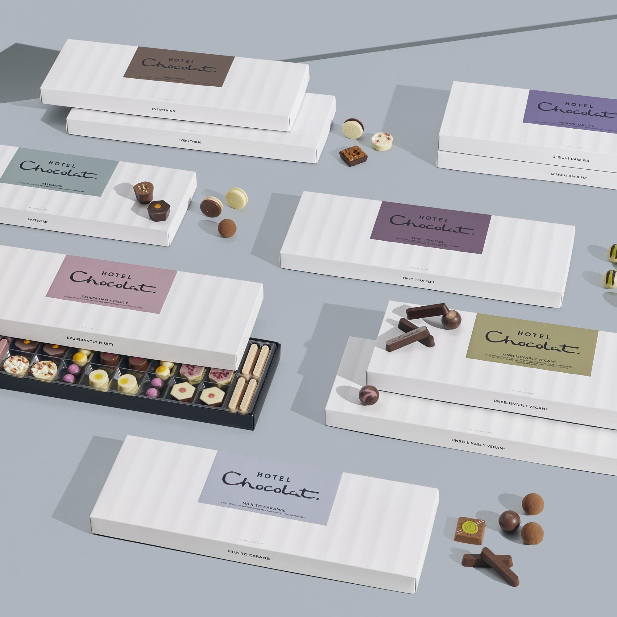 Hotel Chocolat Exuberantly Fruity Sleekster - 38 Fruity Chocolates, 345g 5