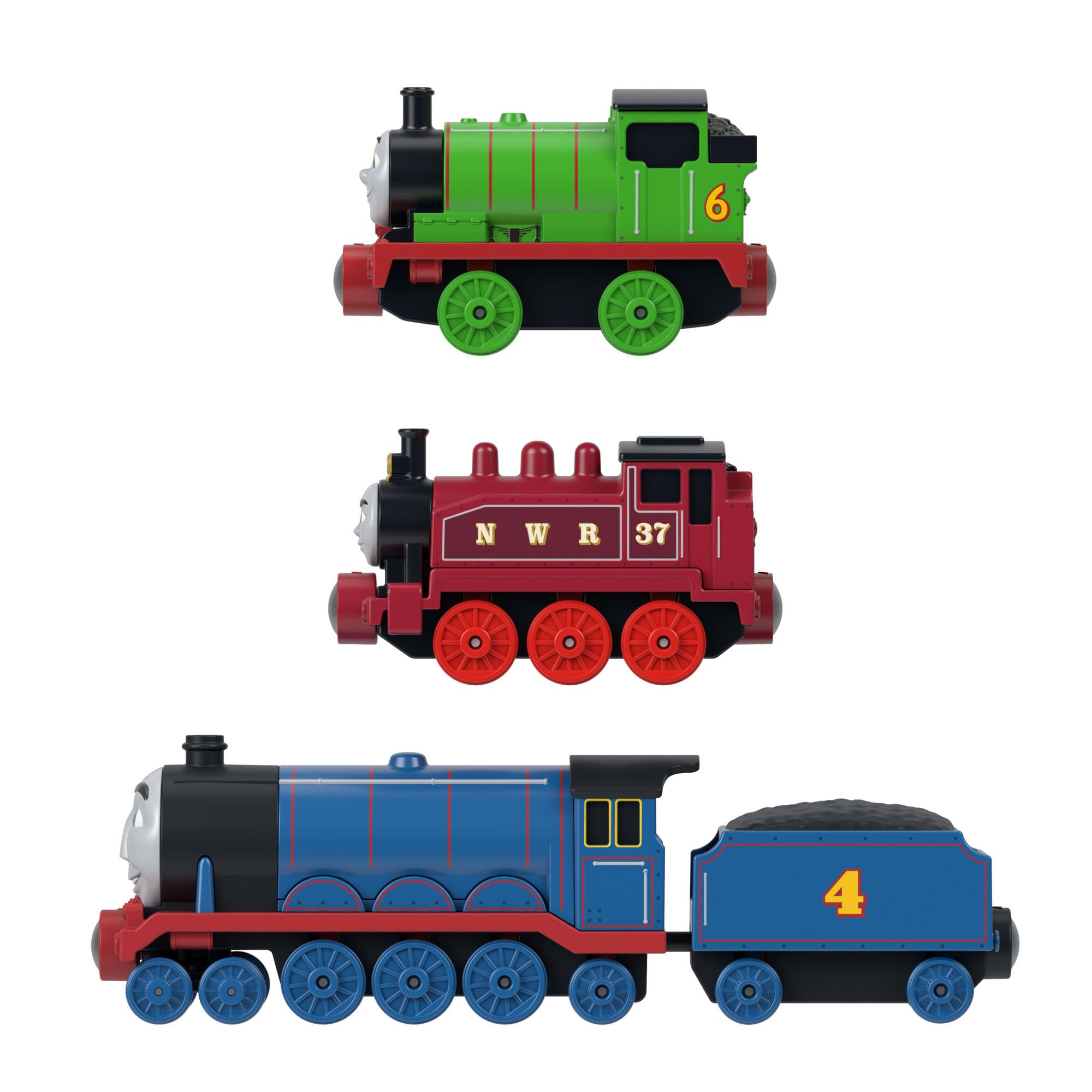 THOMAS & FRIENDS Die-Cast Train Multipack of 3 (Thomas, Diesel, James) | Ages 3+ 4