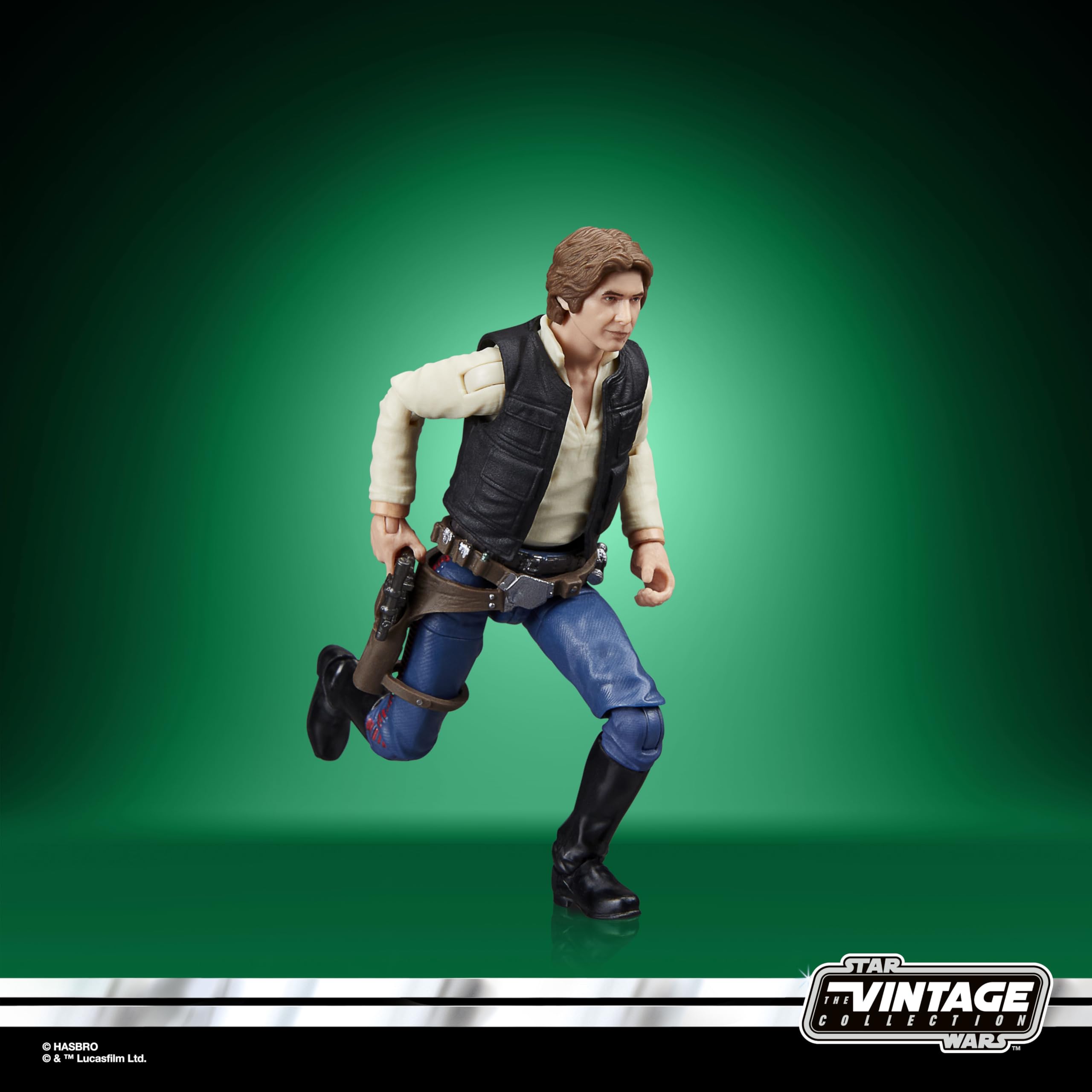 Star Wars The Vintage Collection Han Solo (A New Hope) 9.5-cm Action Figure | Kenner-Inspired Packaging 8
