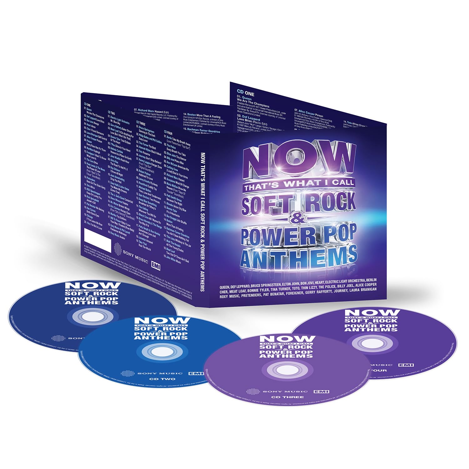 Now Twic - NOW That’s What I Call Soft Rock & Power Pop Anthems [4CD Box Set]
