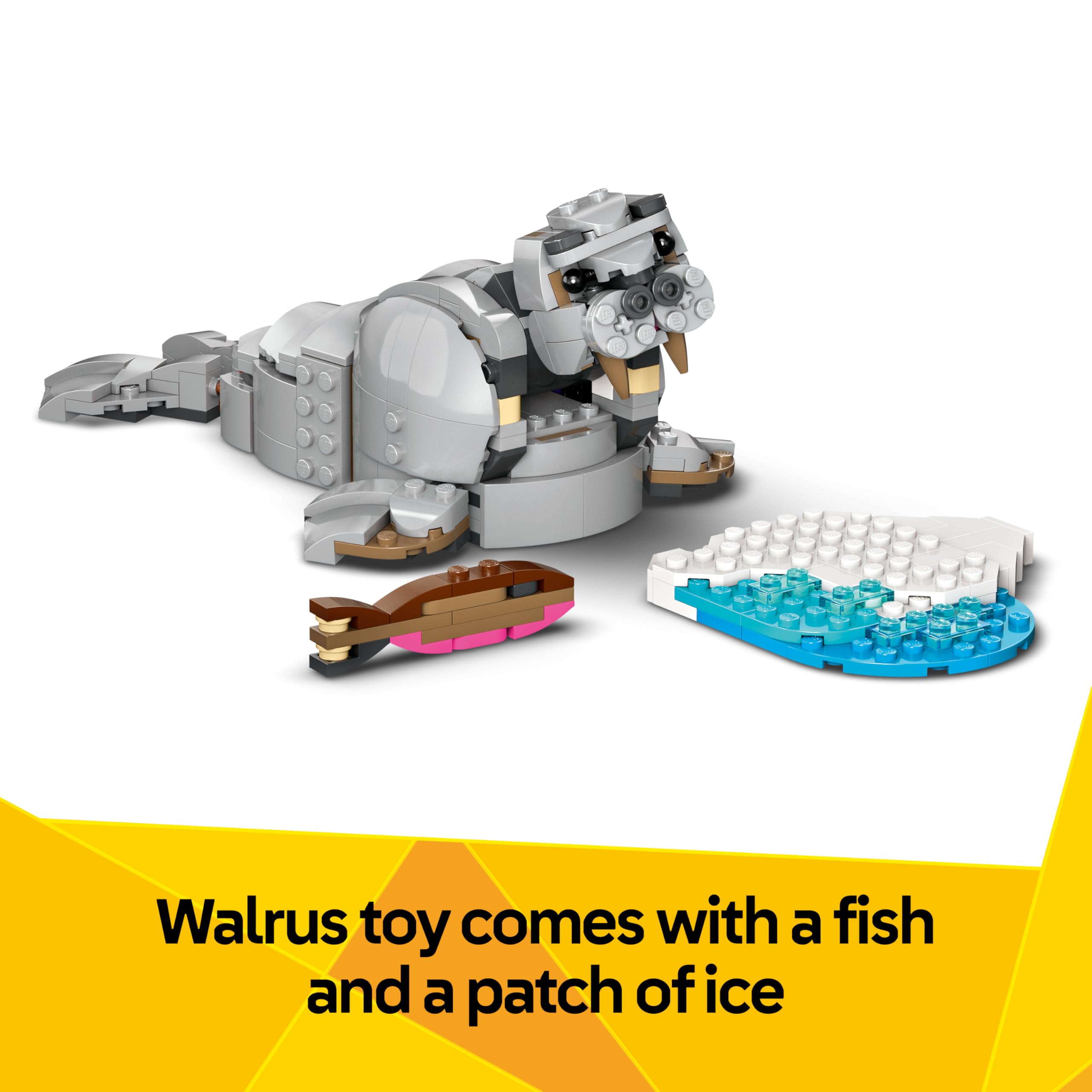 LEGO Creator 3in1 Wild Animals: Majestic Rhino with Birds Building Set | Ages 9+ 6