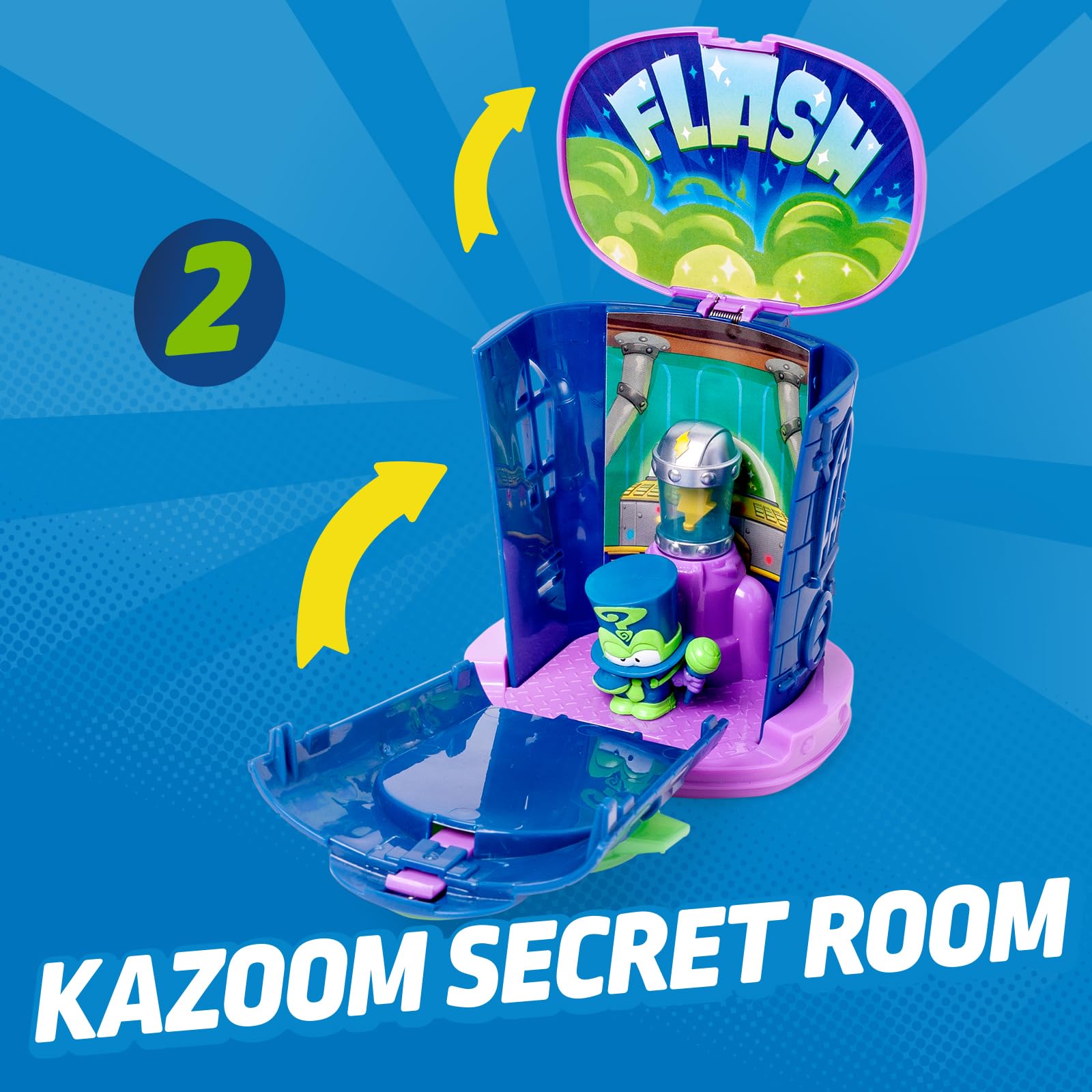 SUPERTHINGS RIVALS OF KABOOM Enigma's Hidden Base Enigma Playset | Plastic | Unisex Children 7