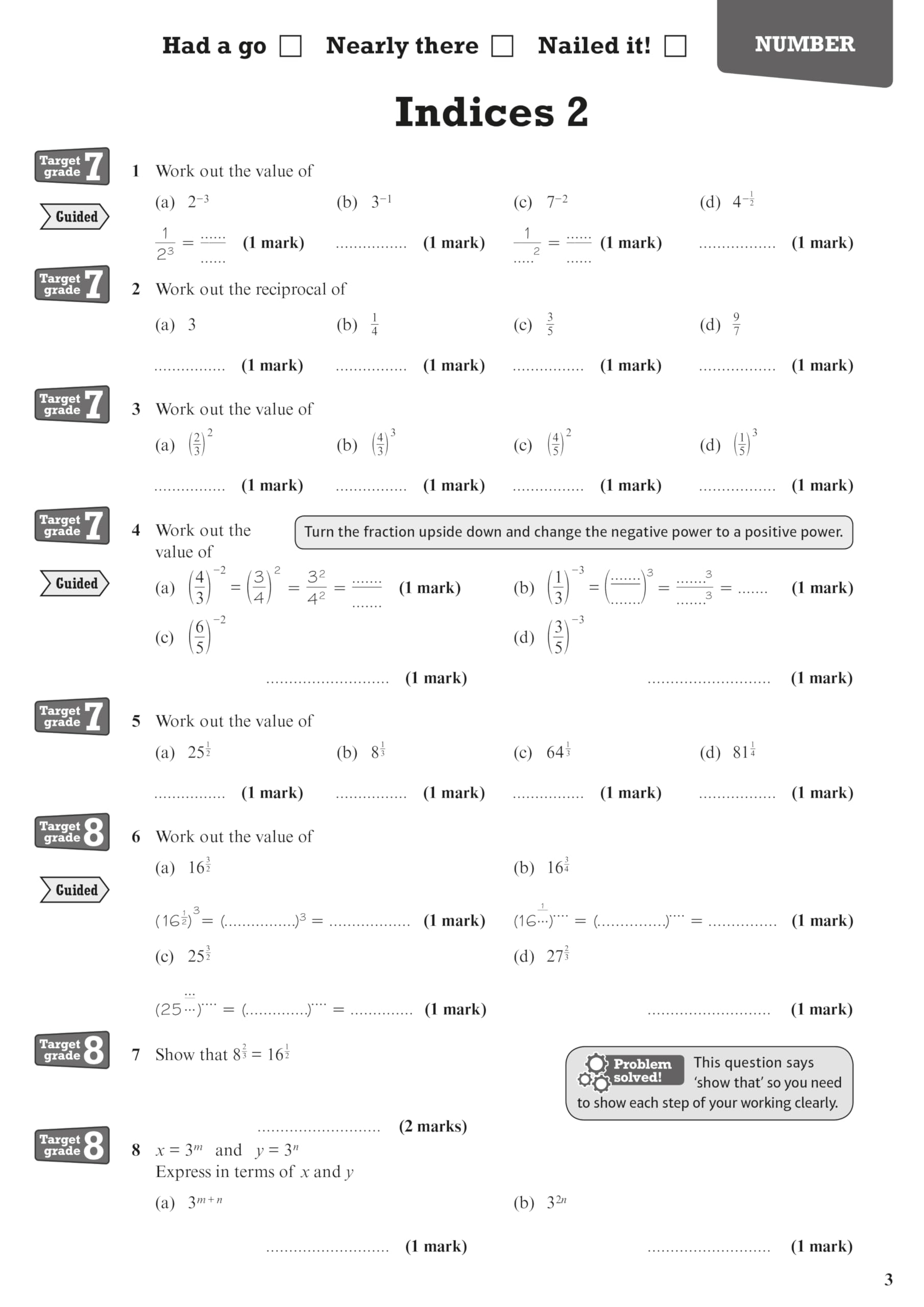 PEARSON EDUCATION Pearson Edexcel GCSE (9-1) Mathematics Higher Revision Workbook | 2021/2022 Exams 5
