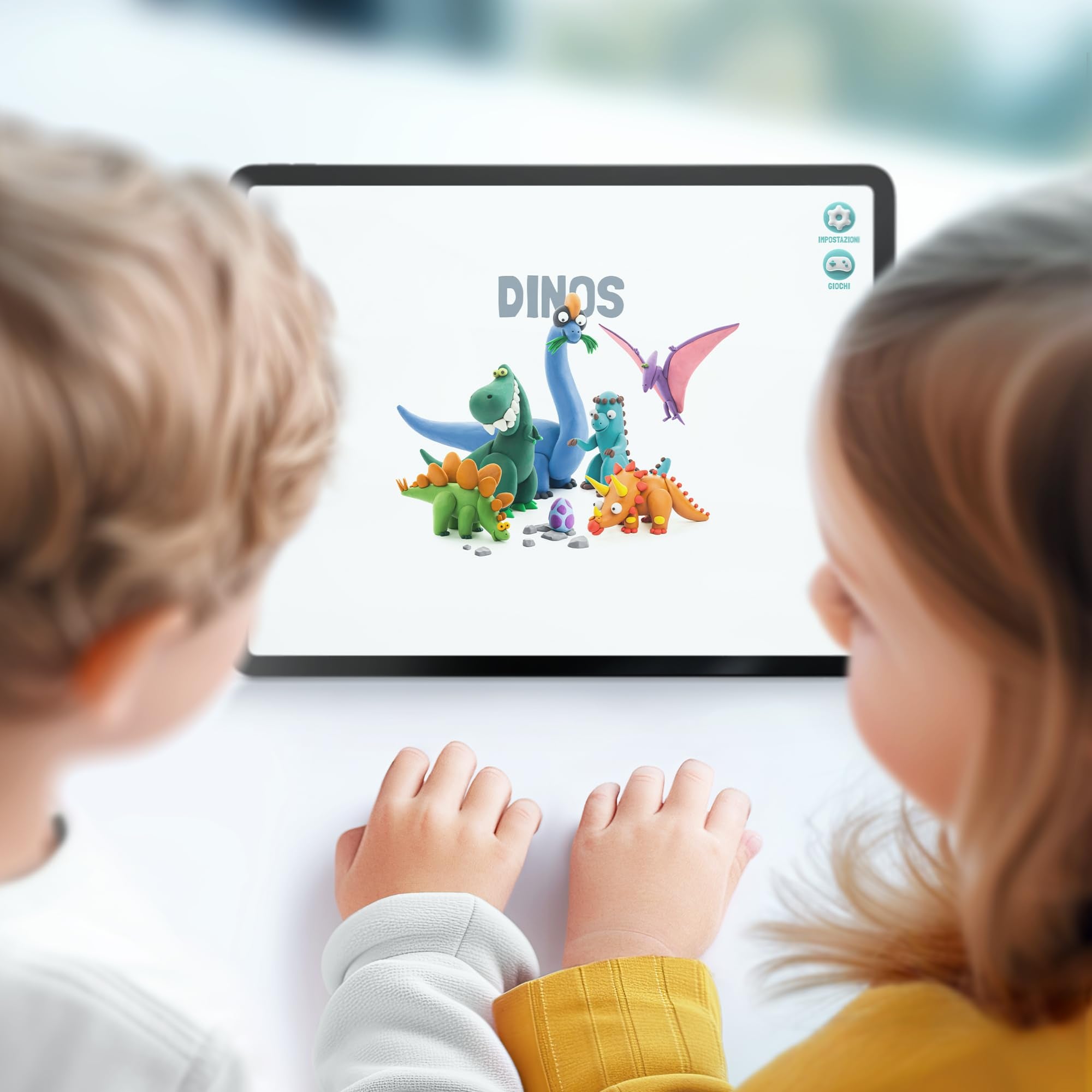 HEY CLAY Dinos Set - Air Dry Clay Kit | 15 Cans | Non-Toxic | Ages 3+ 3
