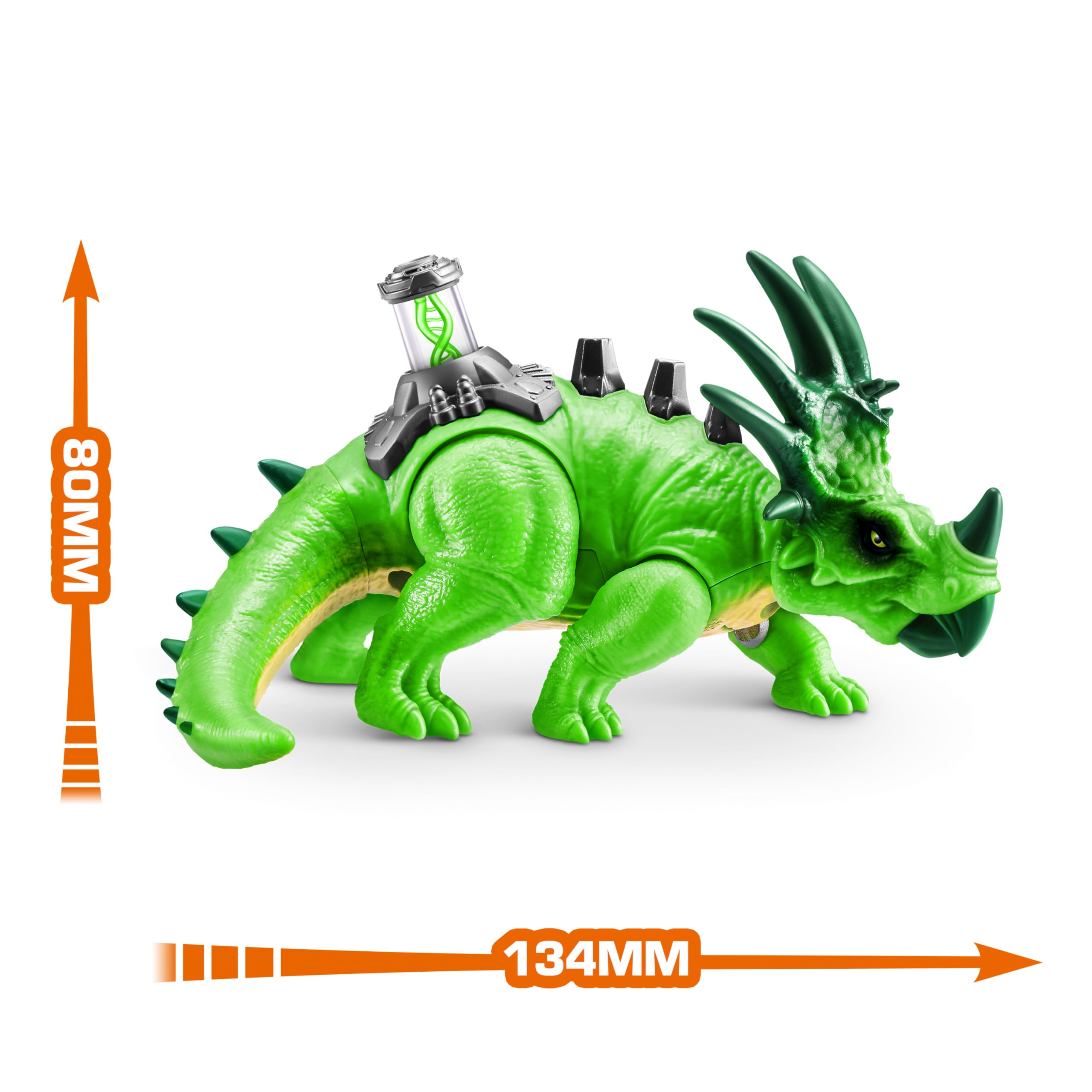 Robo Alive Dino DNA Styracosaurus Figure Kit | Light-Up DNA Spine | Ages 3+ 8