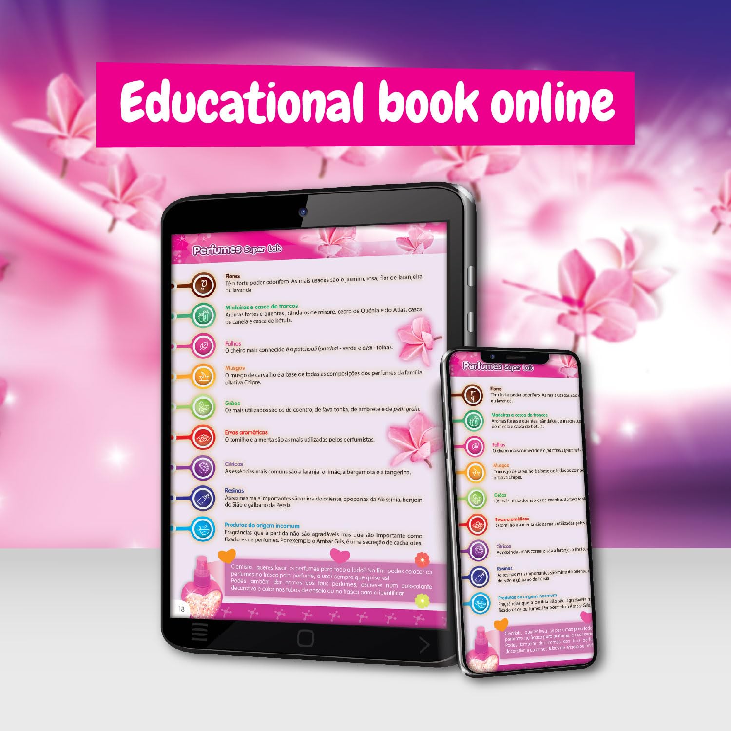 Science4you Perfume Making Kit - STEAM Toy for 8+ Years | Includes Online Educational Book 8