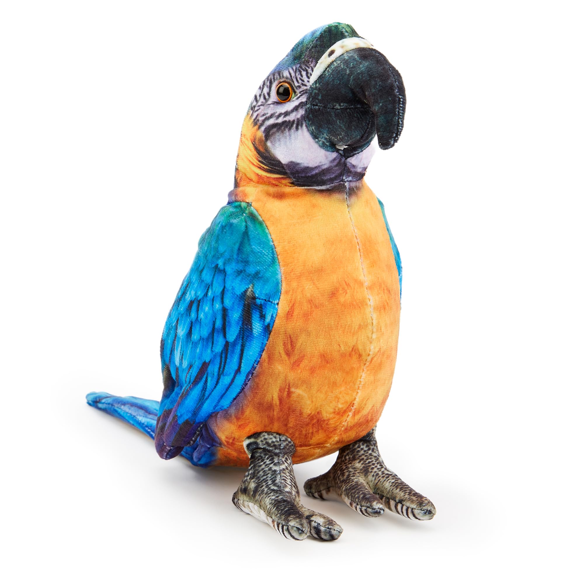 Zappi Co Maya the Macaw Parrot Plush Toy - 28cm Long | Washable | CE/UKCA Tested 1