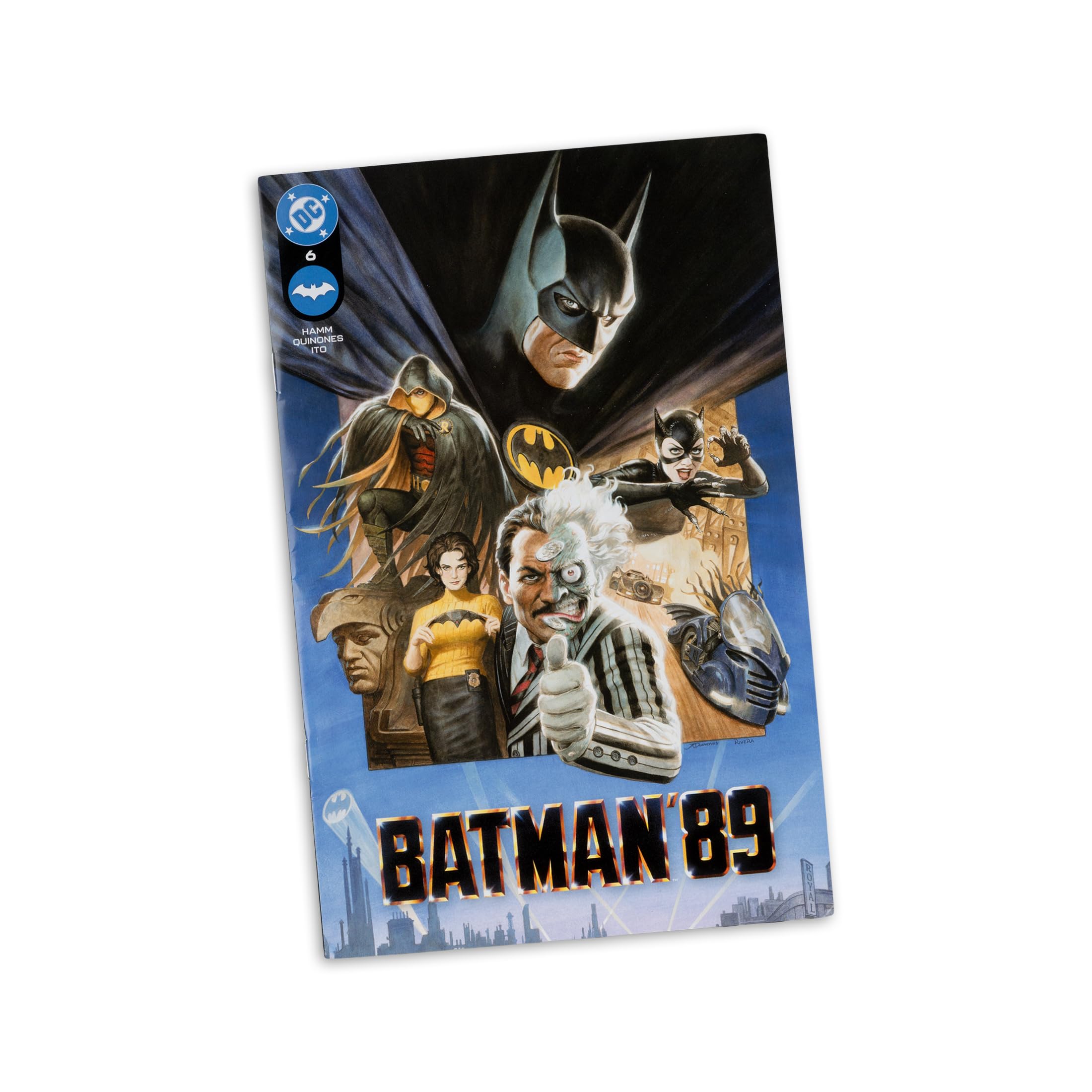 McFarlane Toys DC Direct Batman (Batman 89) 7in Action Figure with Comic | Multicolor Plastic | Ages 12+ 6