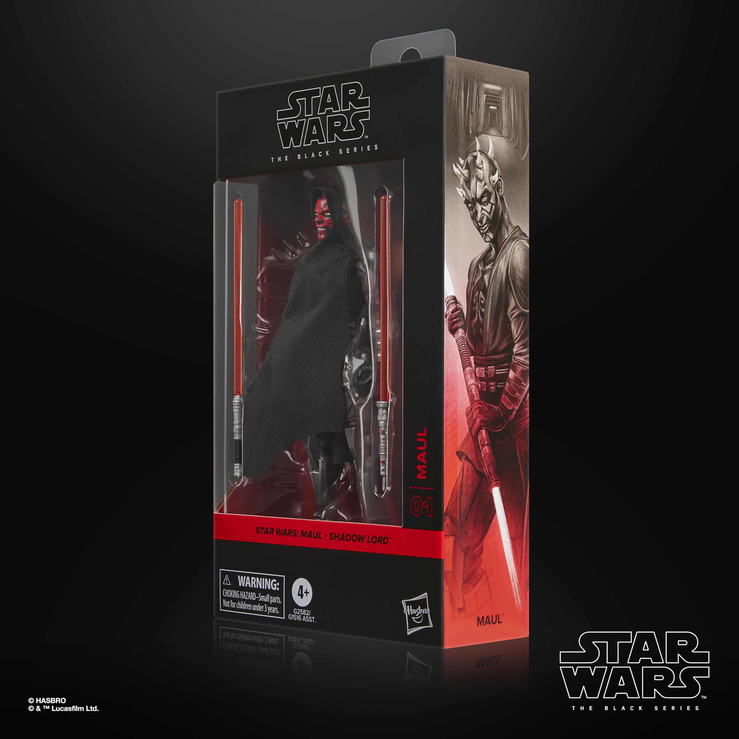 Star Wars The Black Series Maul - Shadow Lord Action Figure | 6-inch Scale | Ages 4+ 9